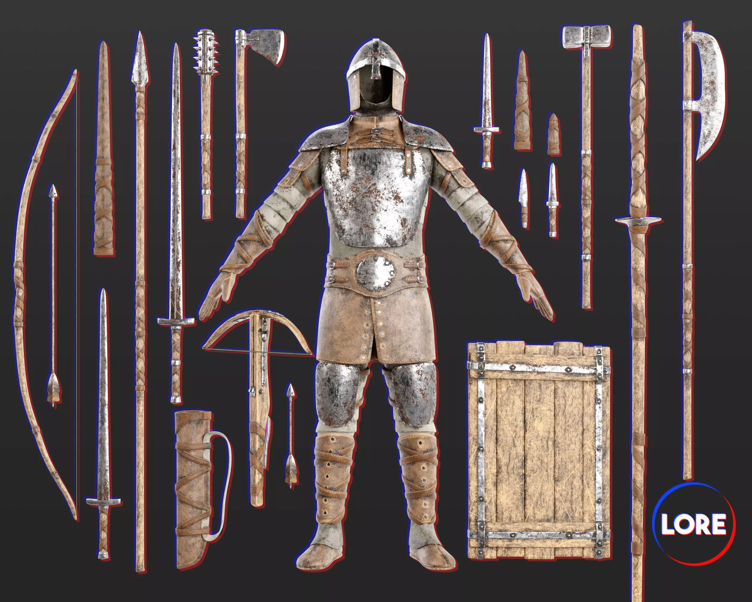 Medieval Collection Crude Armory _0