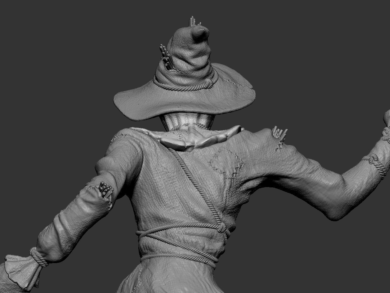Scarecrow DC 3D print model_24
