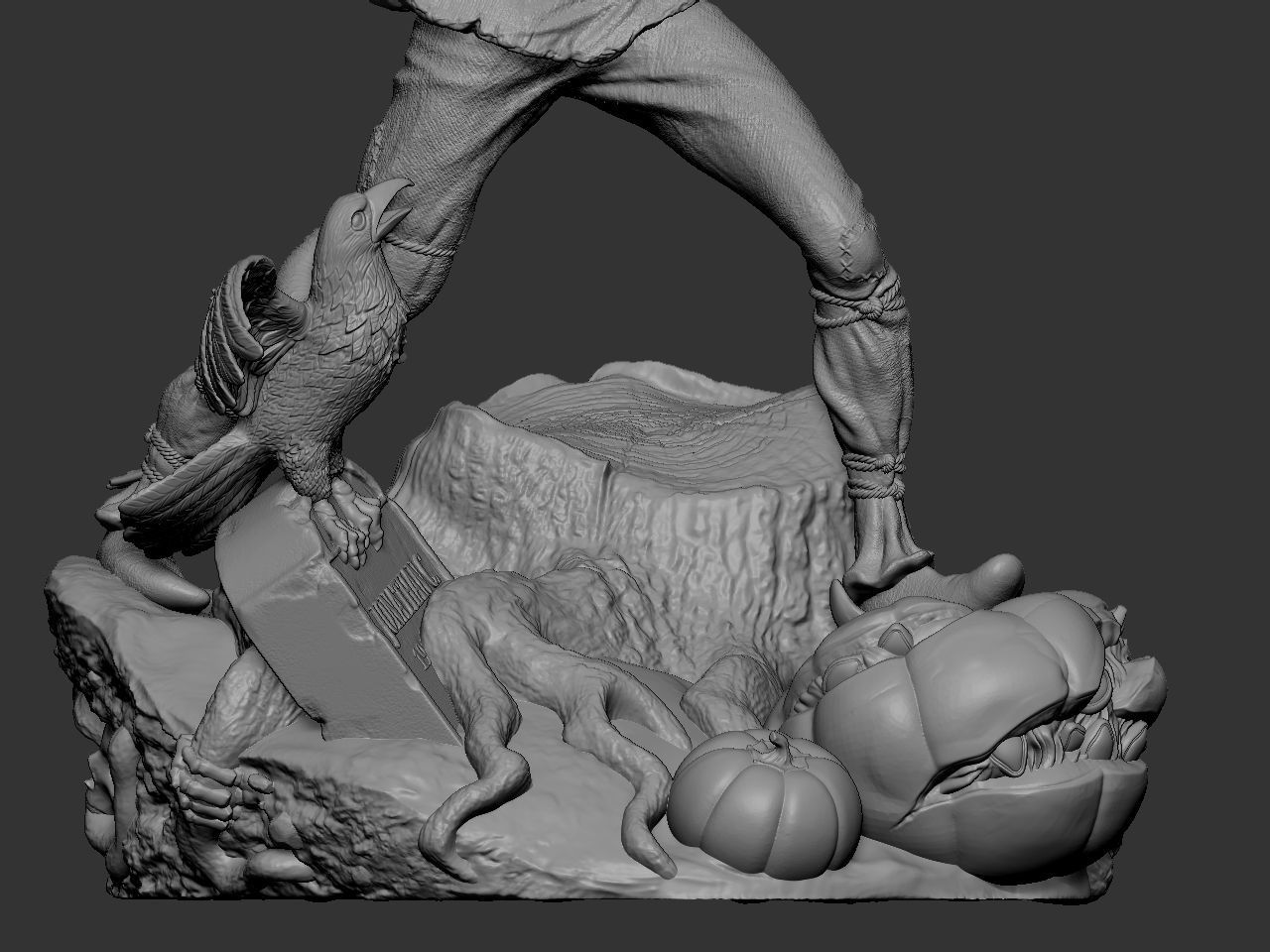 Scarecrow DC 3D print model_28