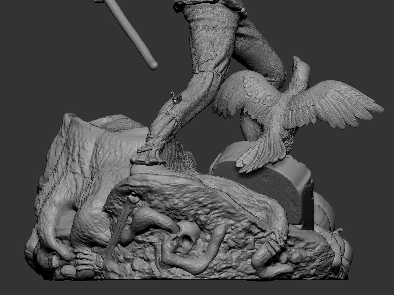 Scarecrow DC 3D print model_30