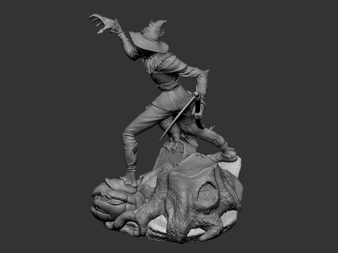 Scarecrow DC 3D print model_41