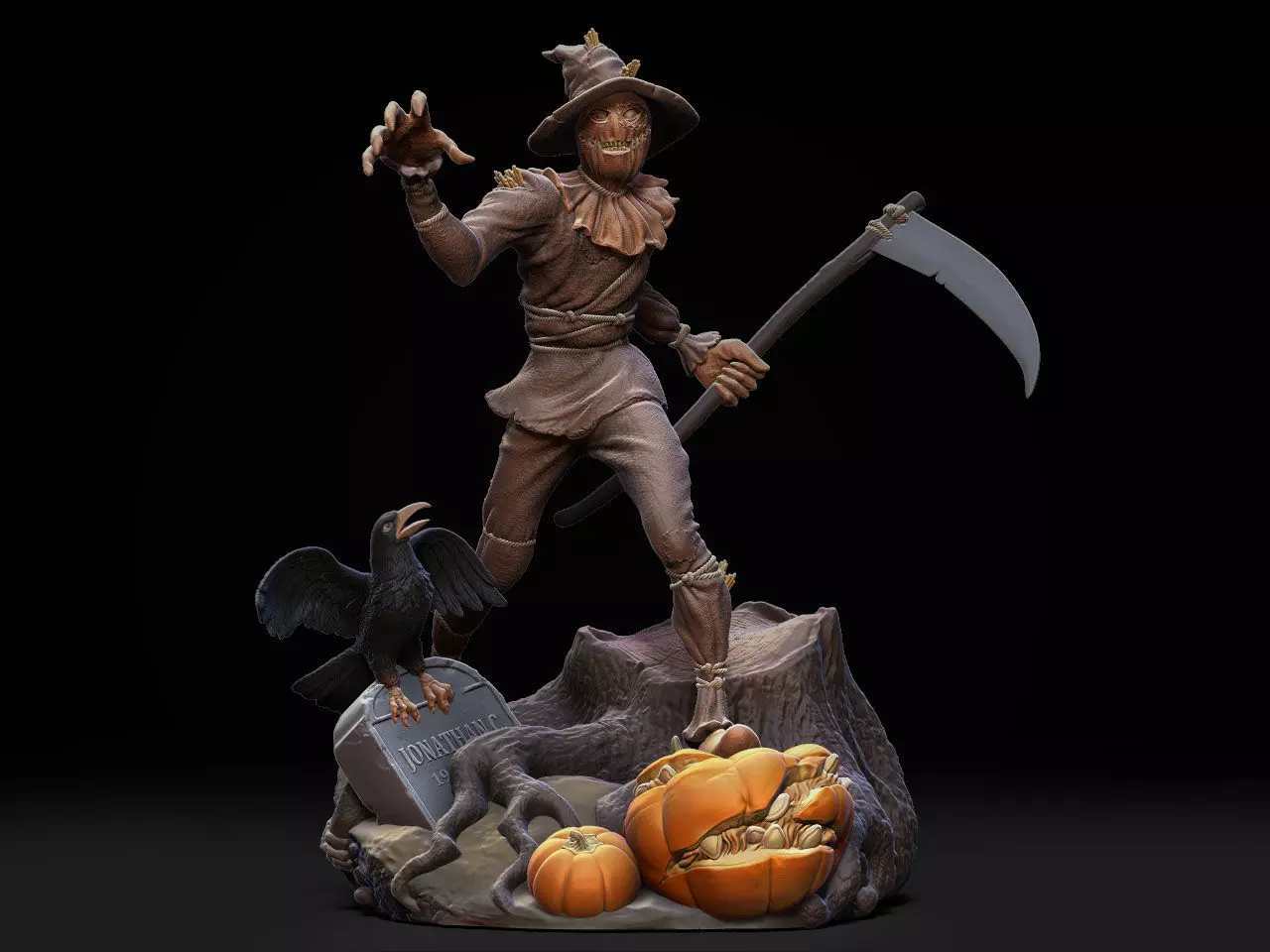 Scarecrow DC 3D print model_0