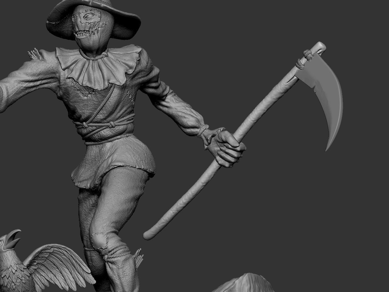 Scarecrow DC 3D print model_47