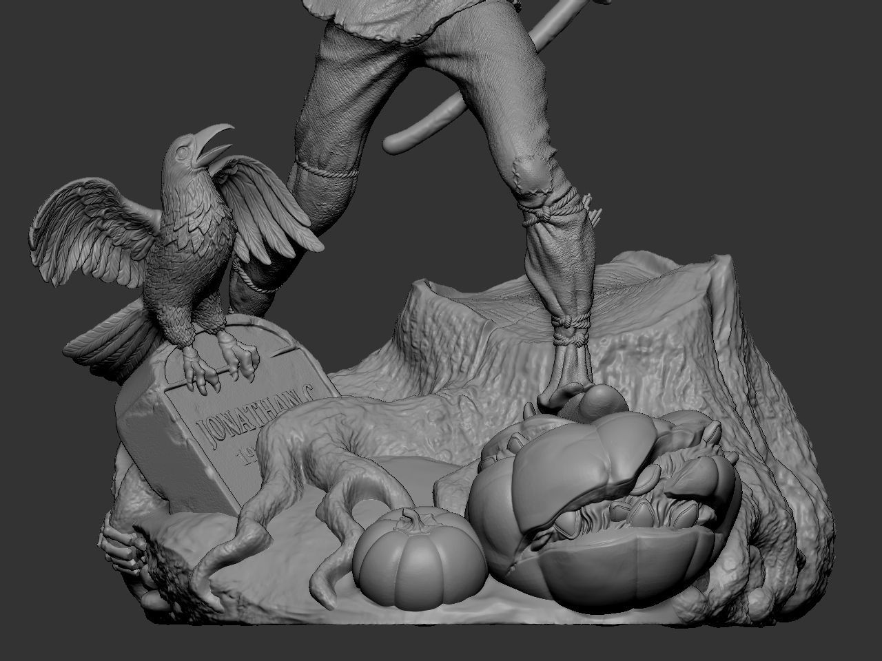 Scarecrow DC 3D print model_27