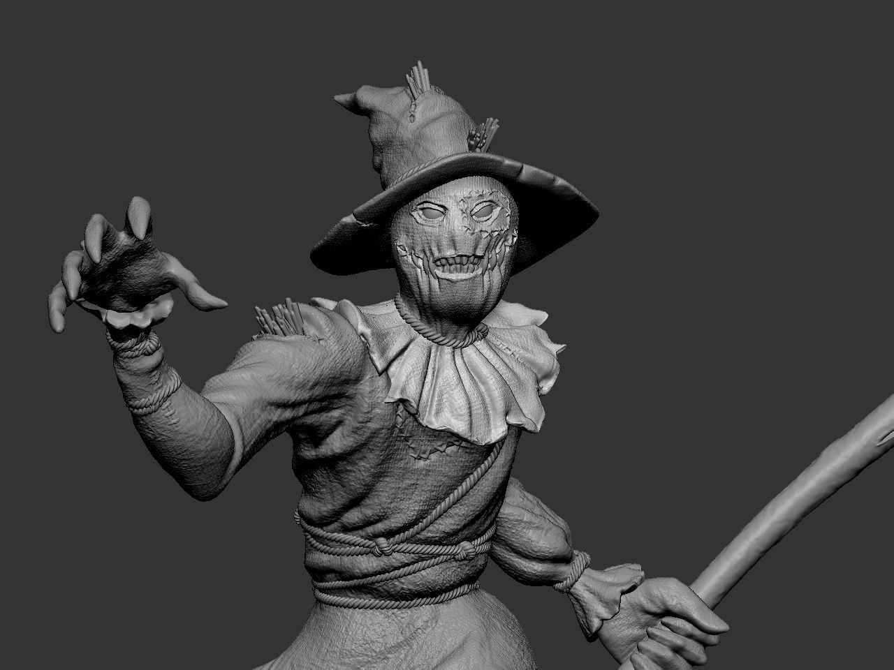 Scarecrow DC 3D print model_20