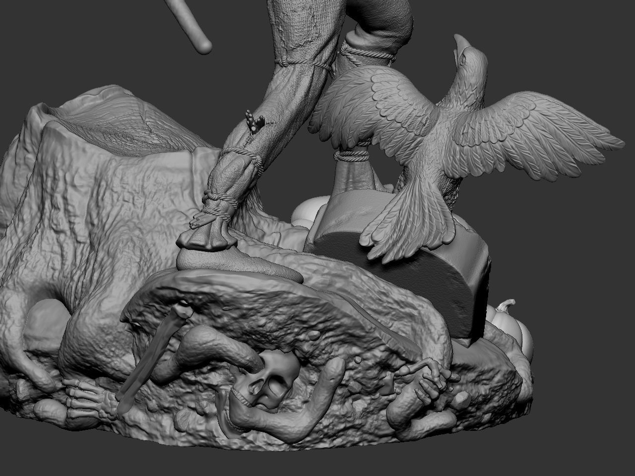 Scarecrow DC 3D print model_46