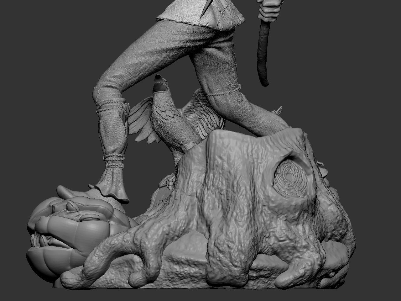 Scarecrow DC 3D print model_33