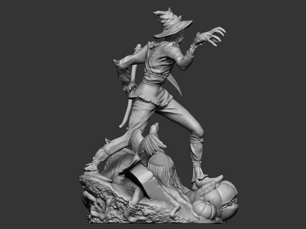 Scarecrow DC 3D print model_7