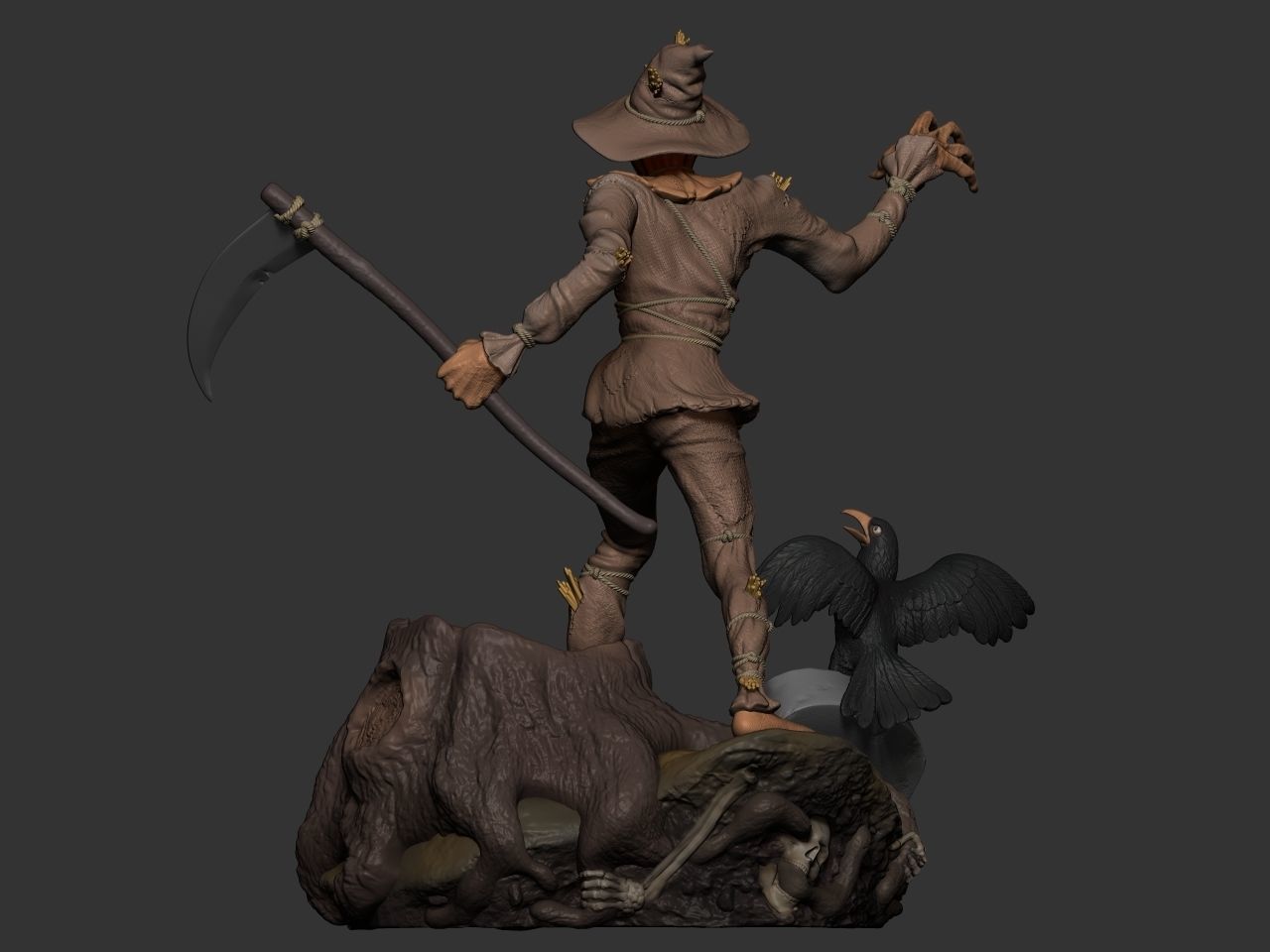 Scarecrow DC 3D print model_10
