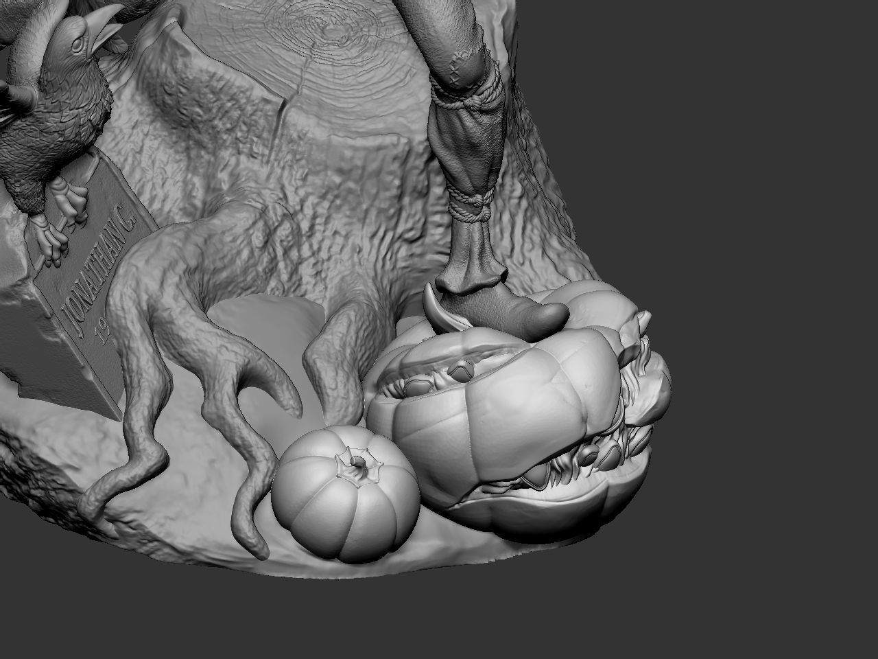 Scarecrow DC 3D print model_45