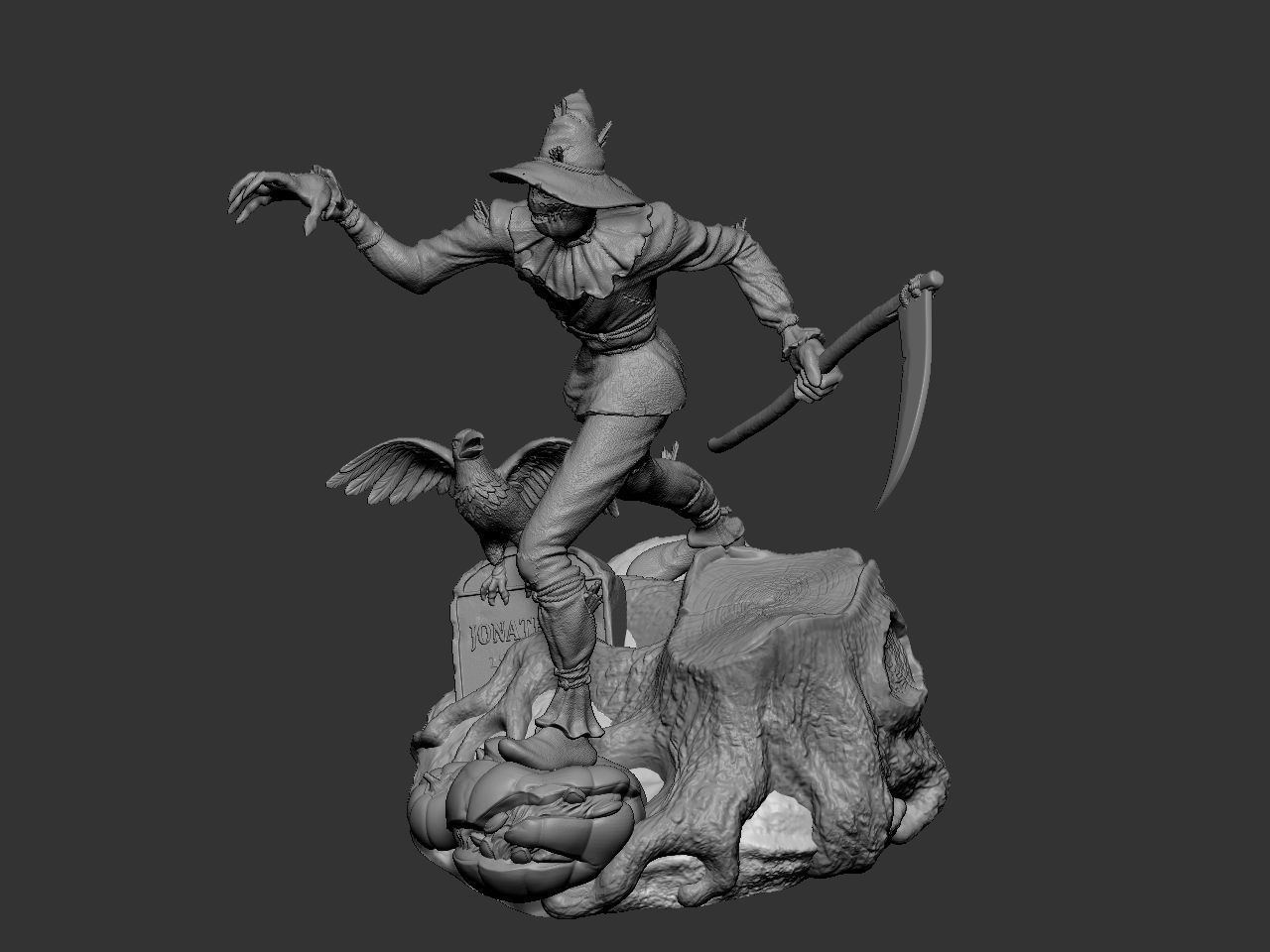 Scarecrow DC 3D print model_42