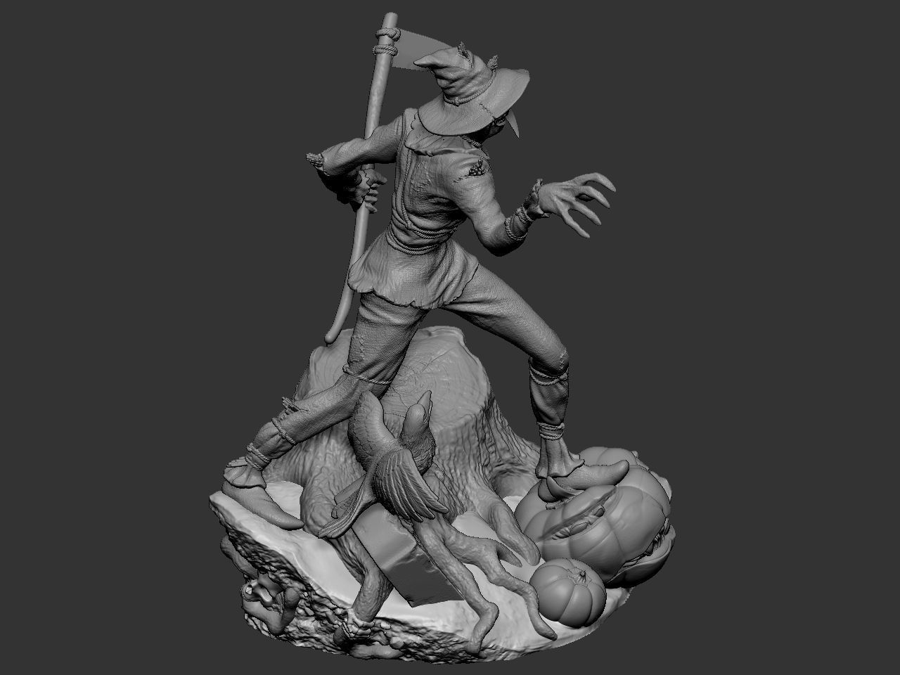 Scarecrow DC 3D print model_37