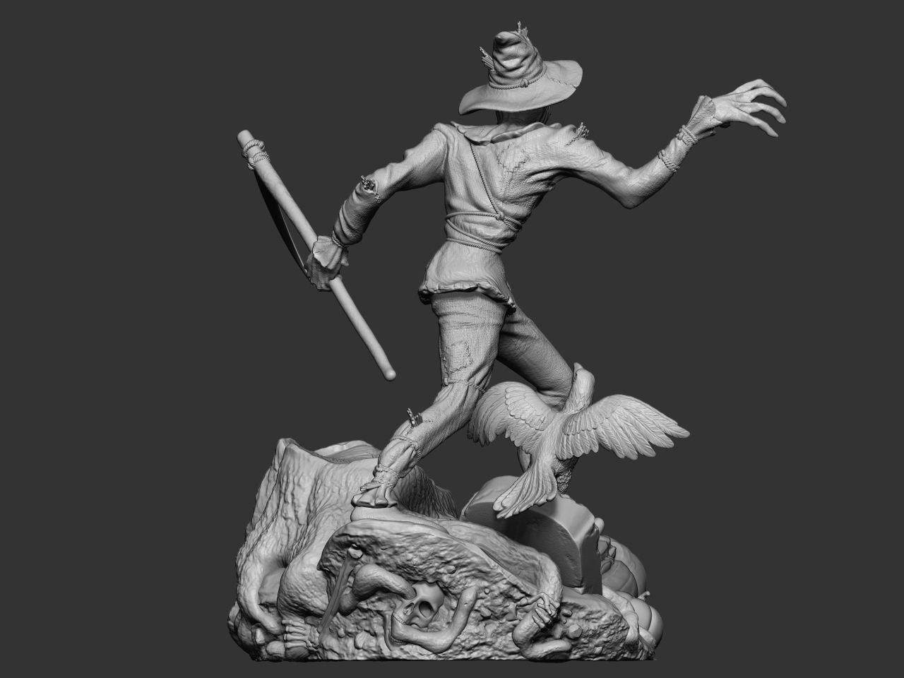 Scarecrow DC 3D print model_9