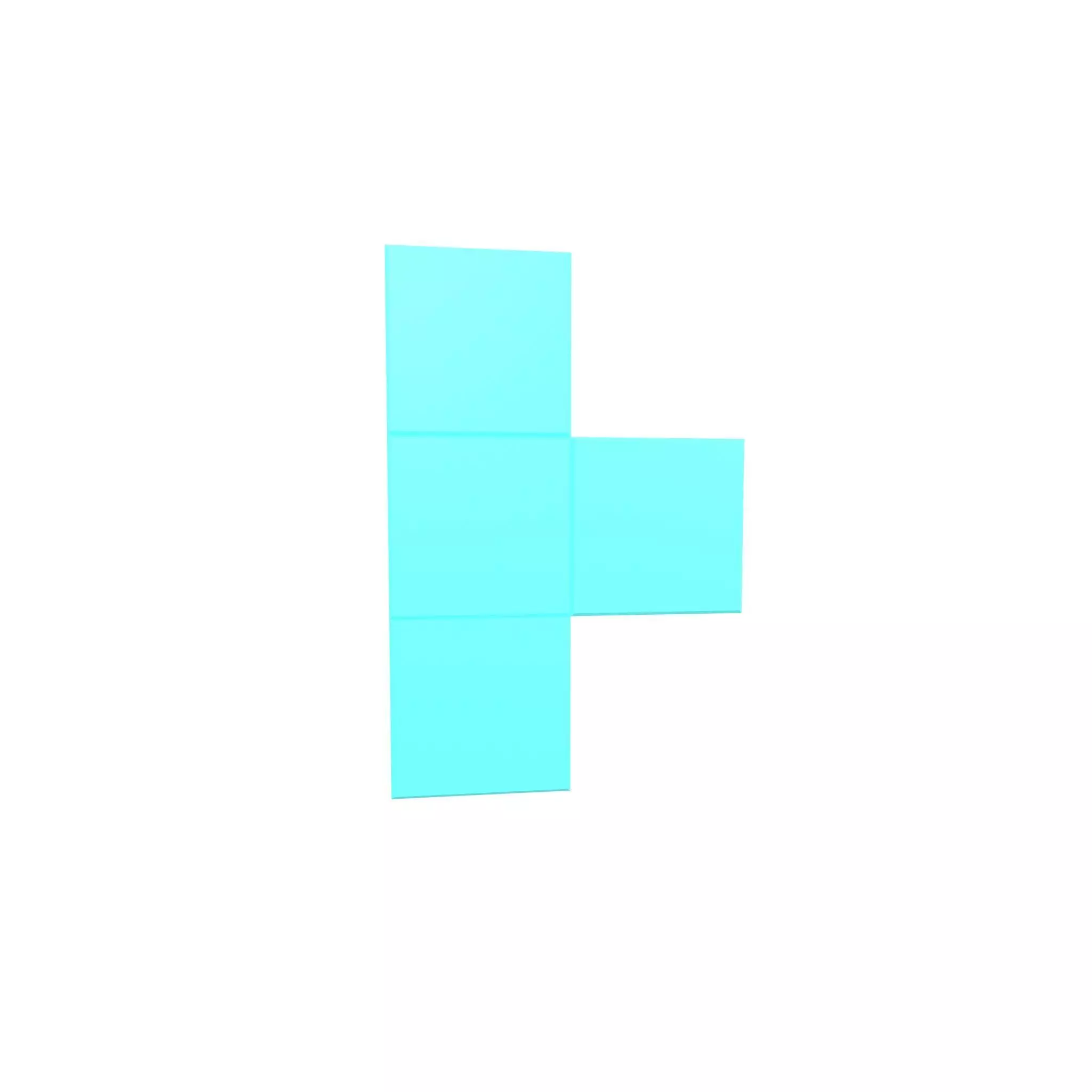 Tetris Block v5 1 002 Low-poly 3D model_0