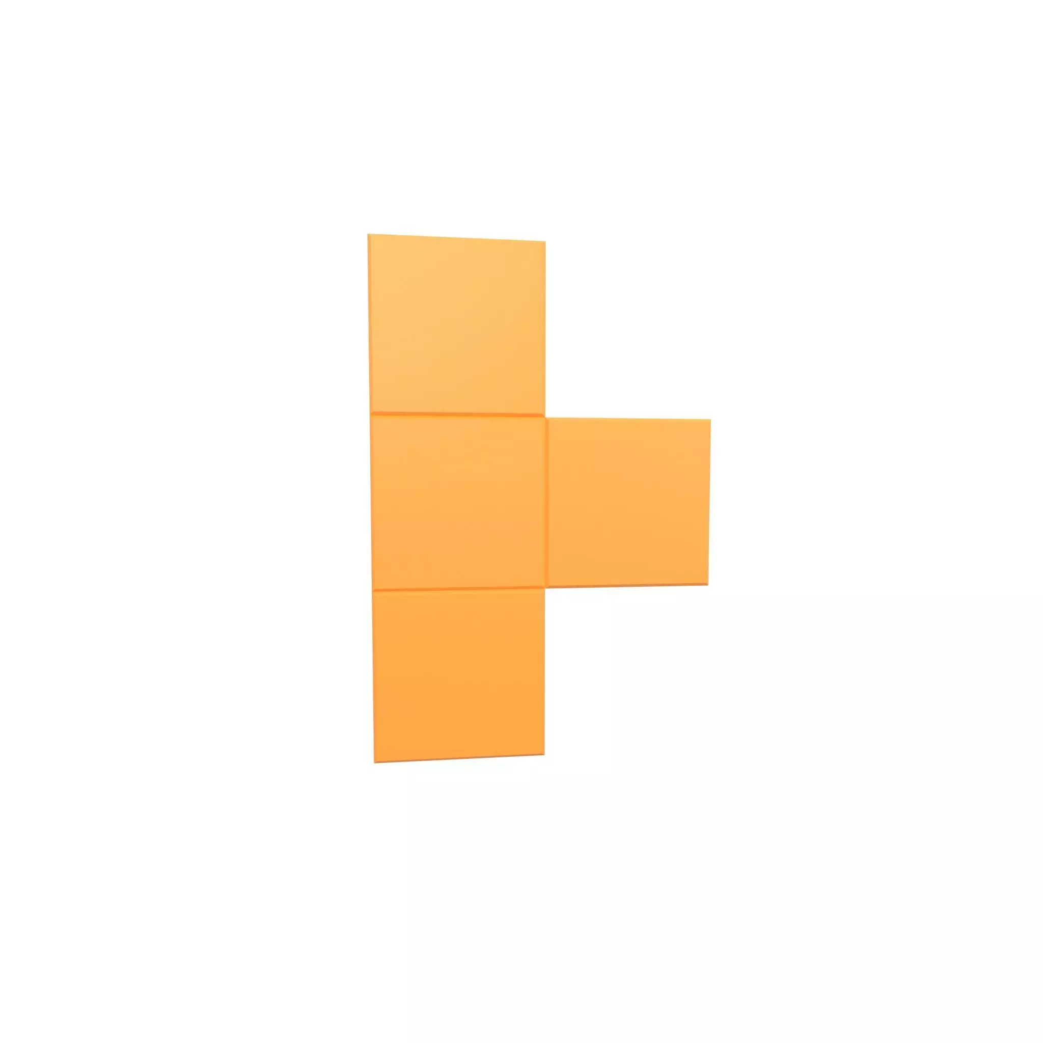Tetris Block v5 1 003 Low-poly 3D model_0
