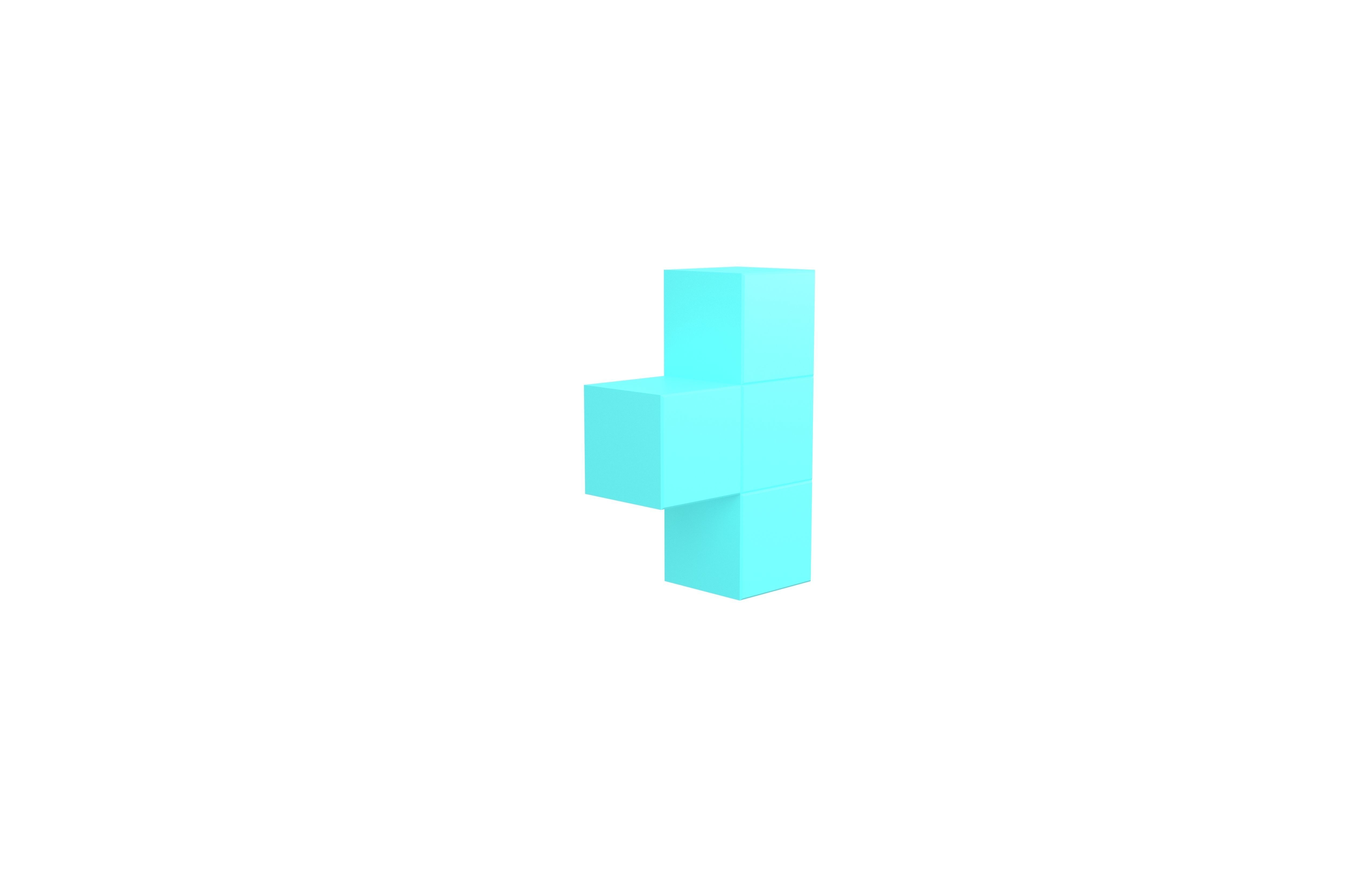 Tetris Block v5 2 002 Low-poly 3D model_3