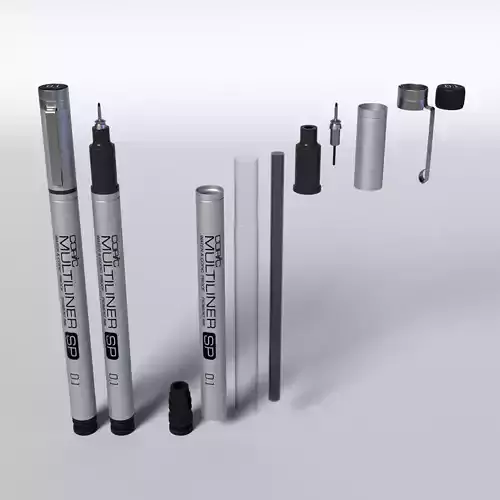 Copic Multiliner SP 3D model