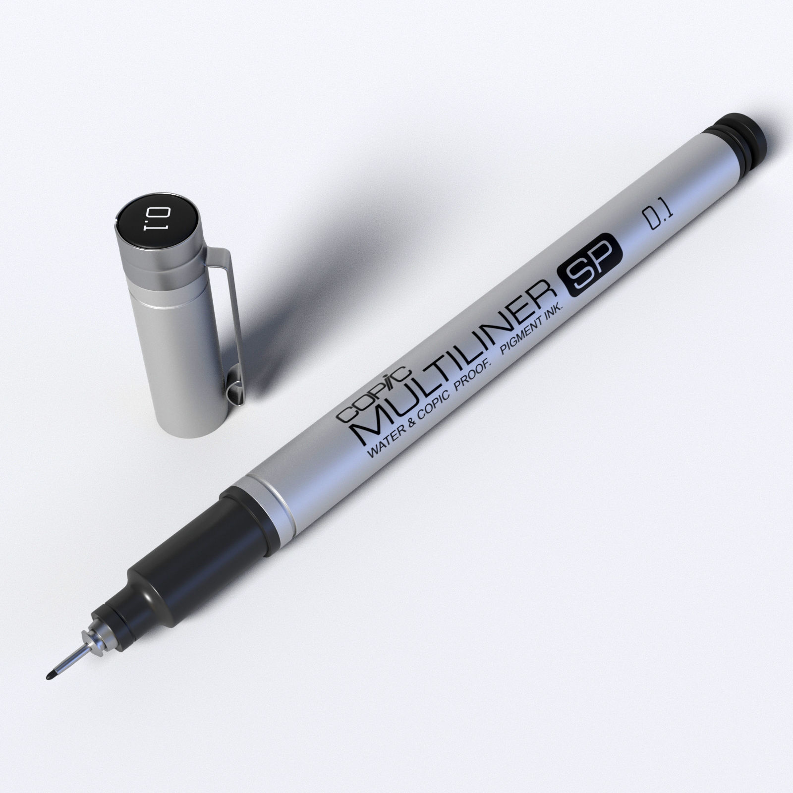 Copic Multiliner SP 3D model_1