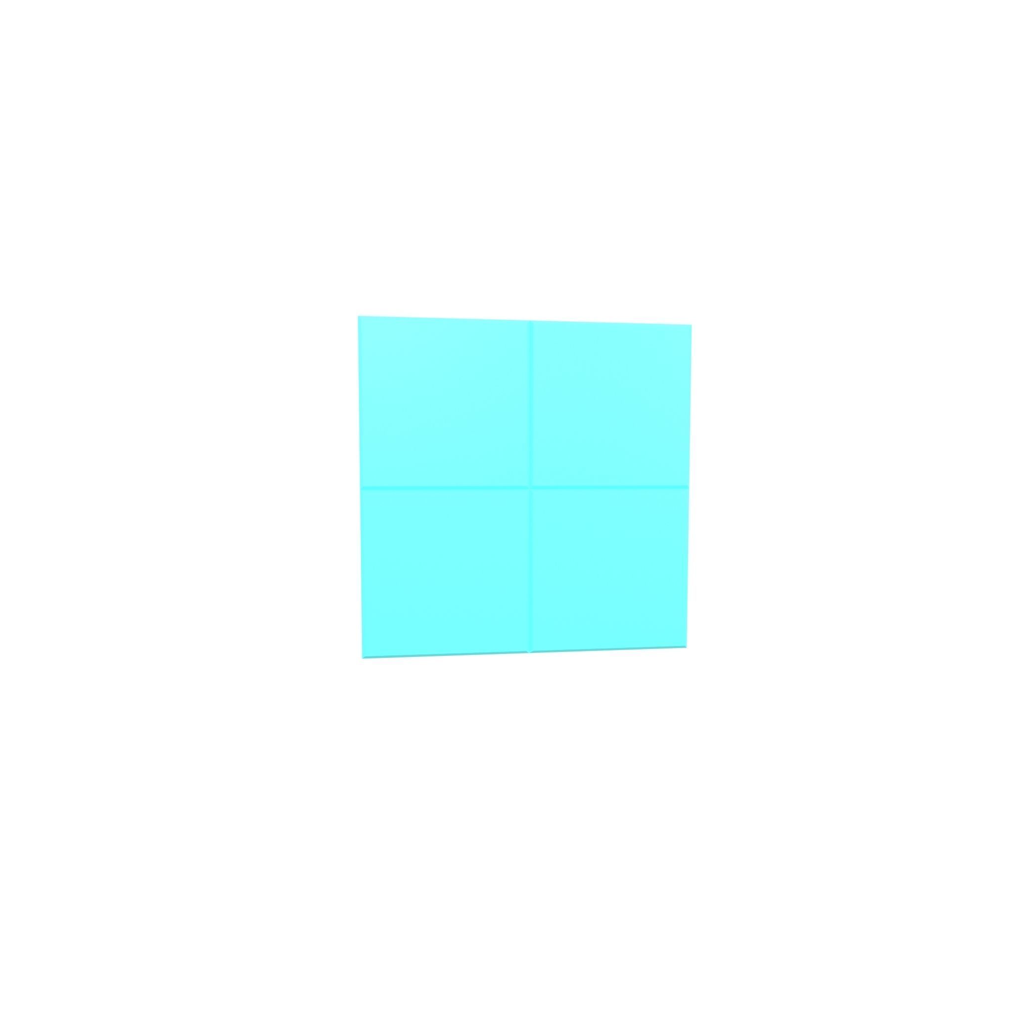 Tetris Block v1 Pack 01 Low-poly 3D model_5