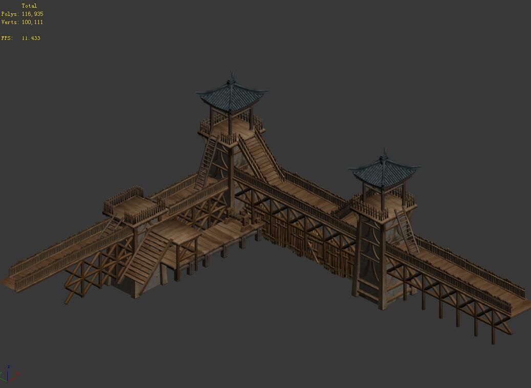 Barracks-Dam 75 3D model_4