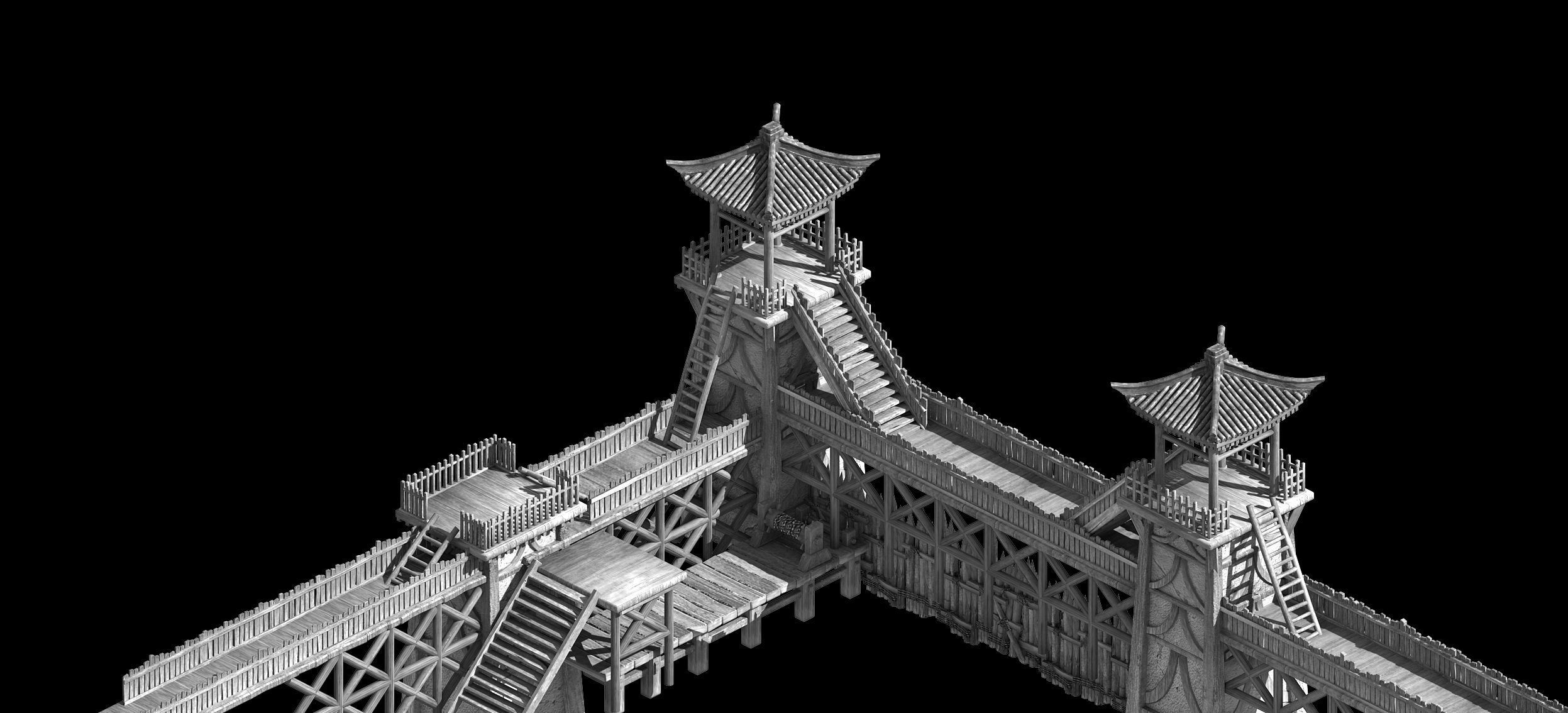 Barracks-Dam 75 3D model_2