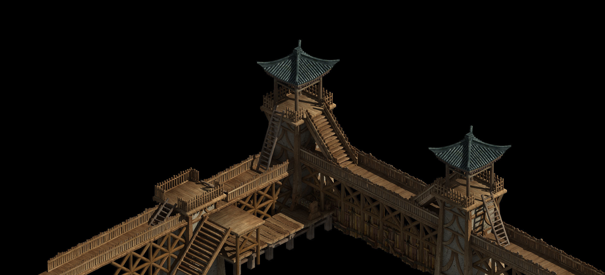 Barracks-Dam 75 3D model_1