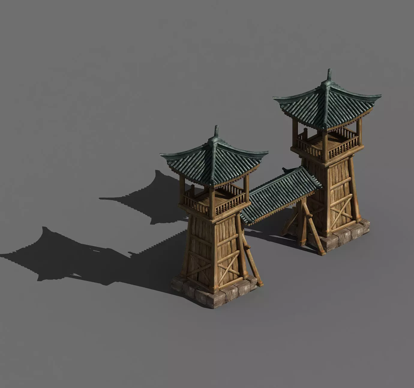 Barracks-Tower 75 3D model_0