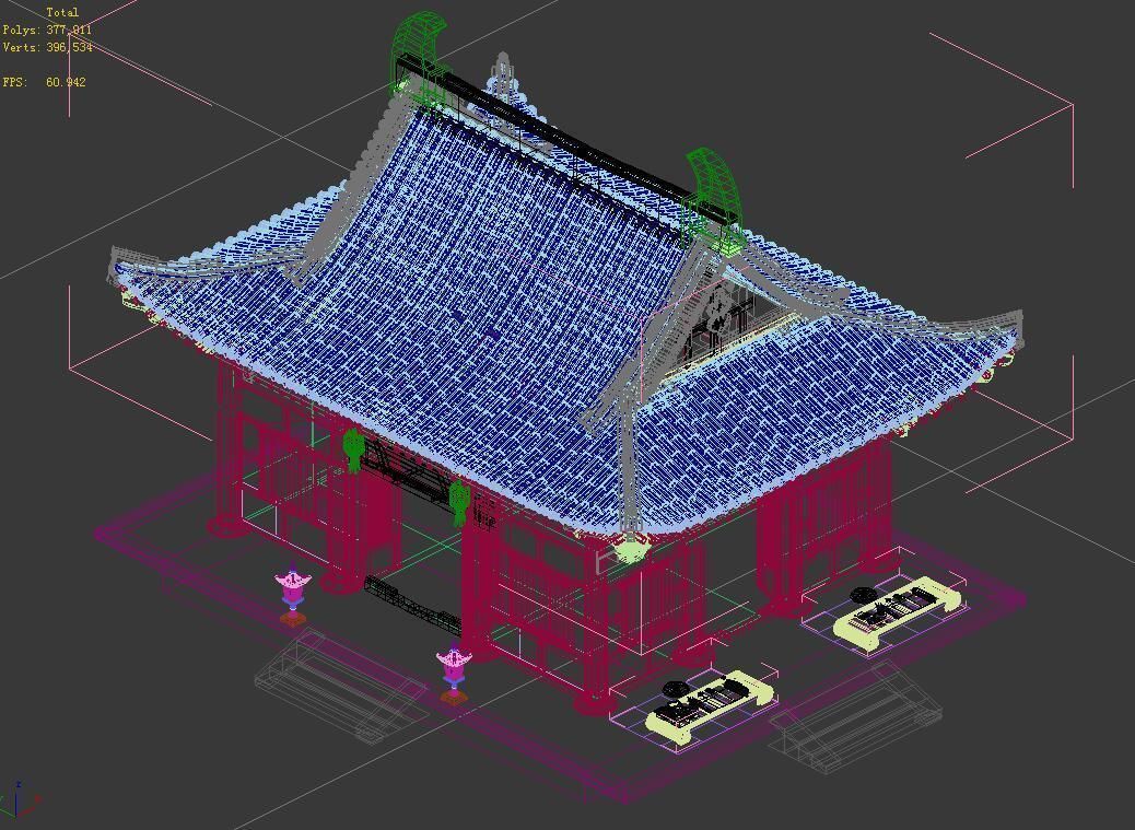 Confucius-School 14 3D model_4