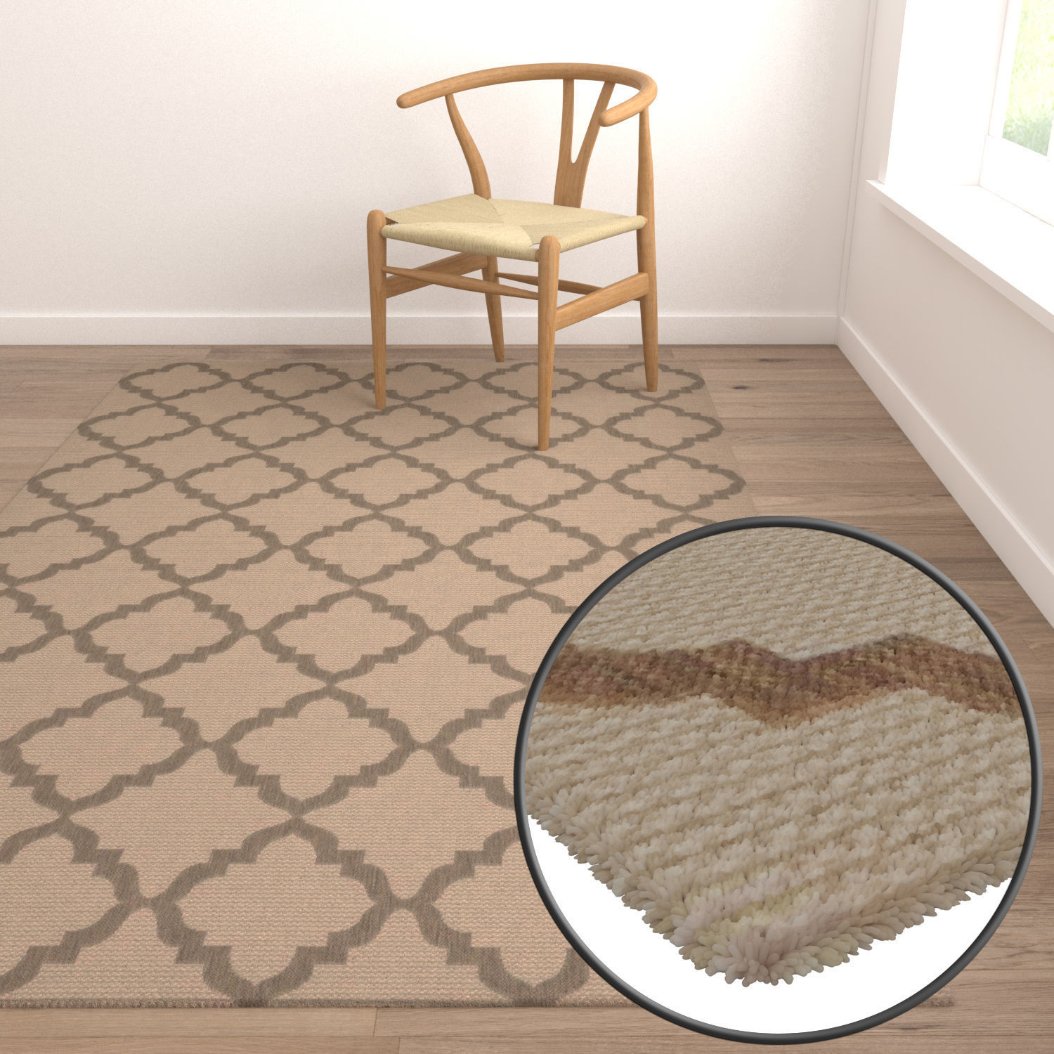 Rug Set 1807 3D model_5