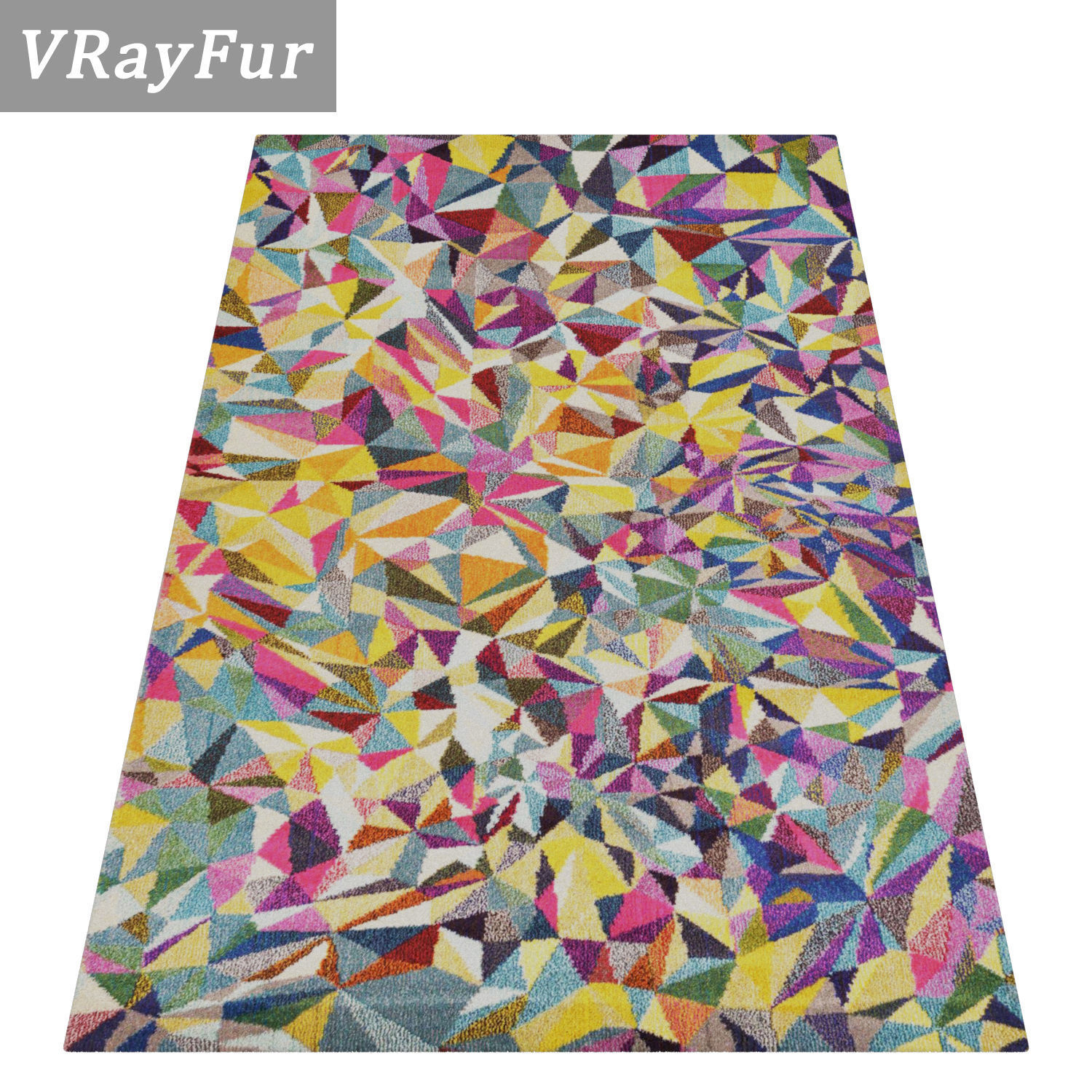 Rug Set 1808 3D model_2