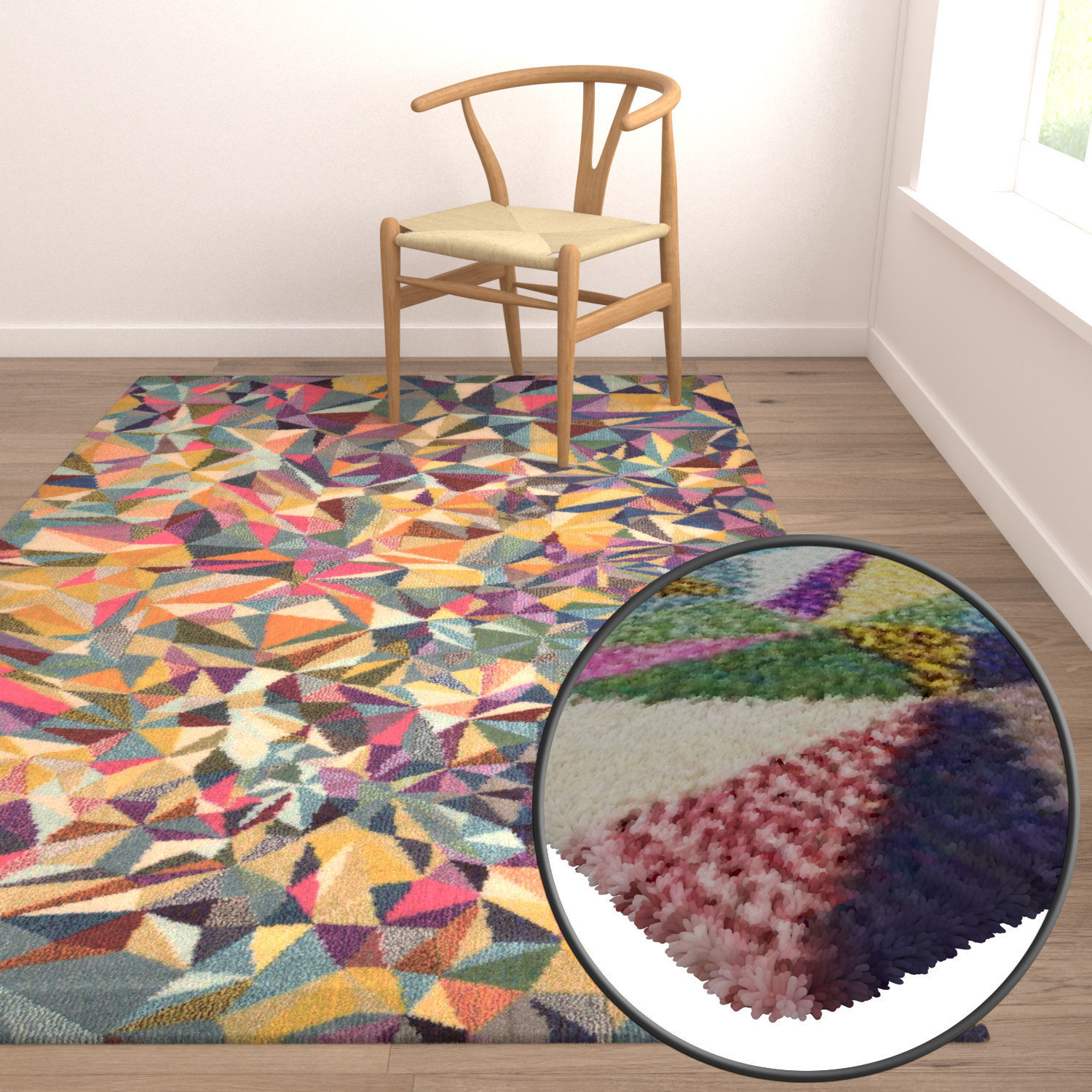 Rug Set 1808 3D model_5