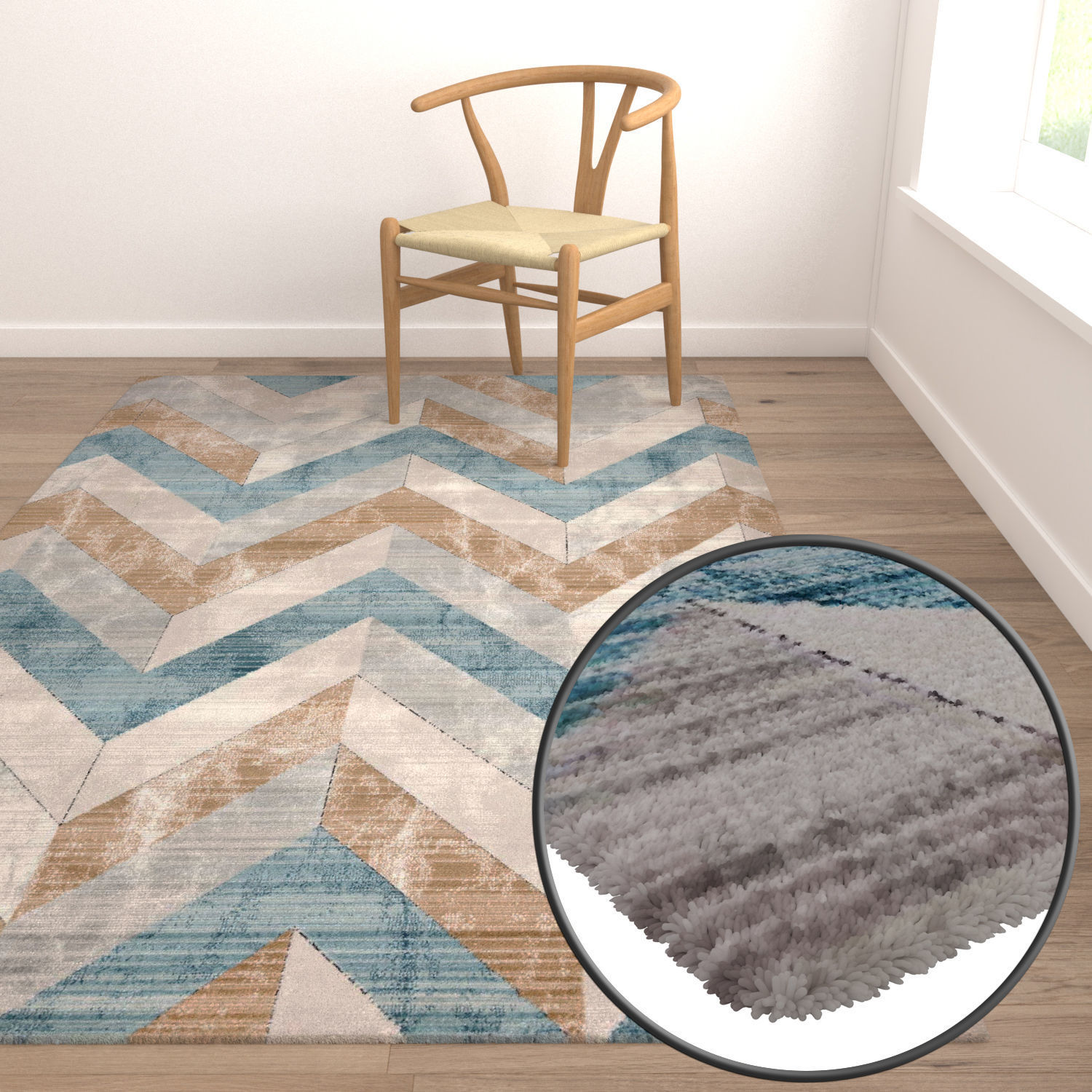 Rug Set 1809 3D model_5