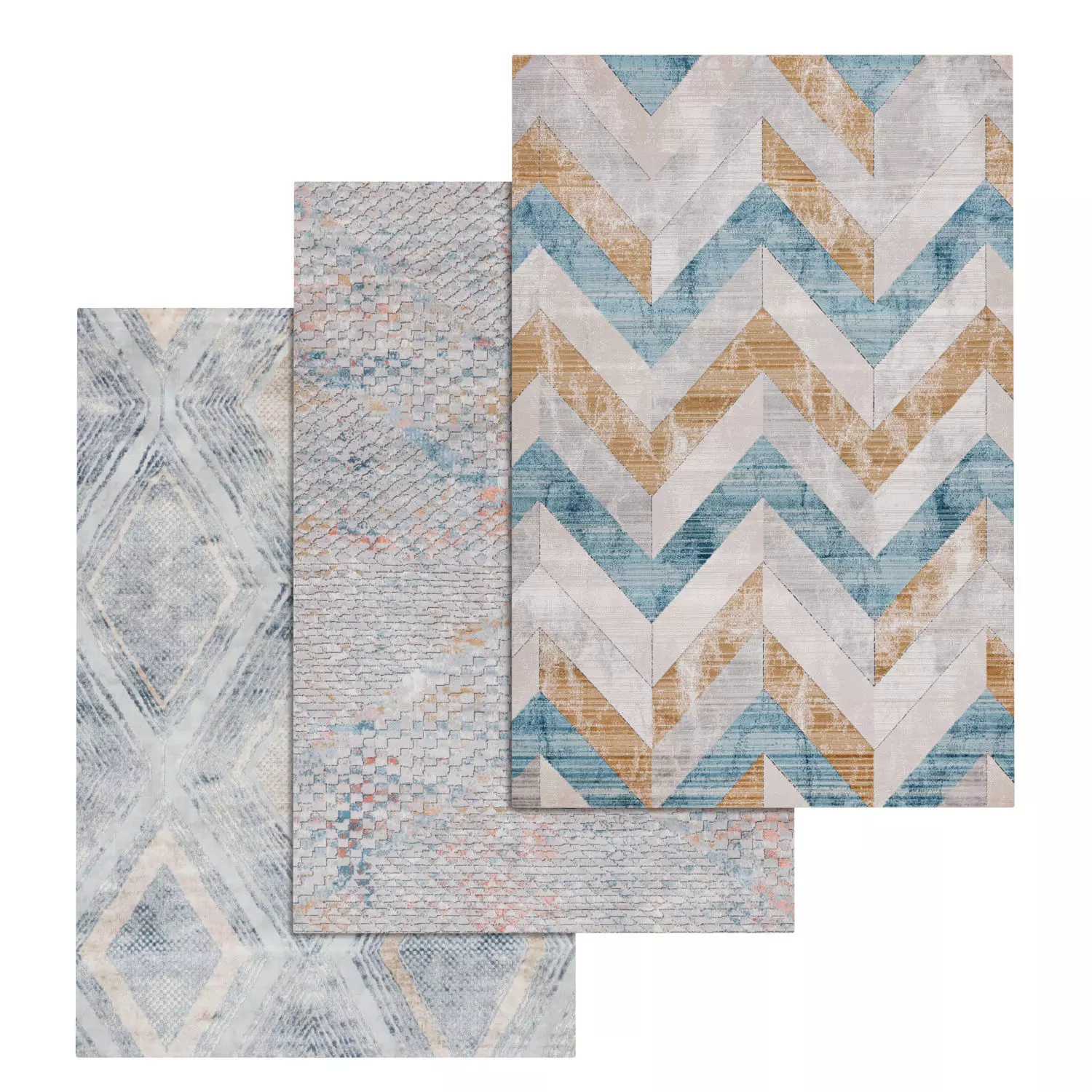 Rug Set 1809 3D model_0