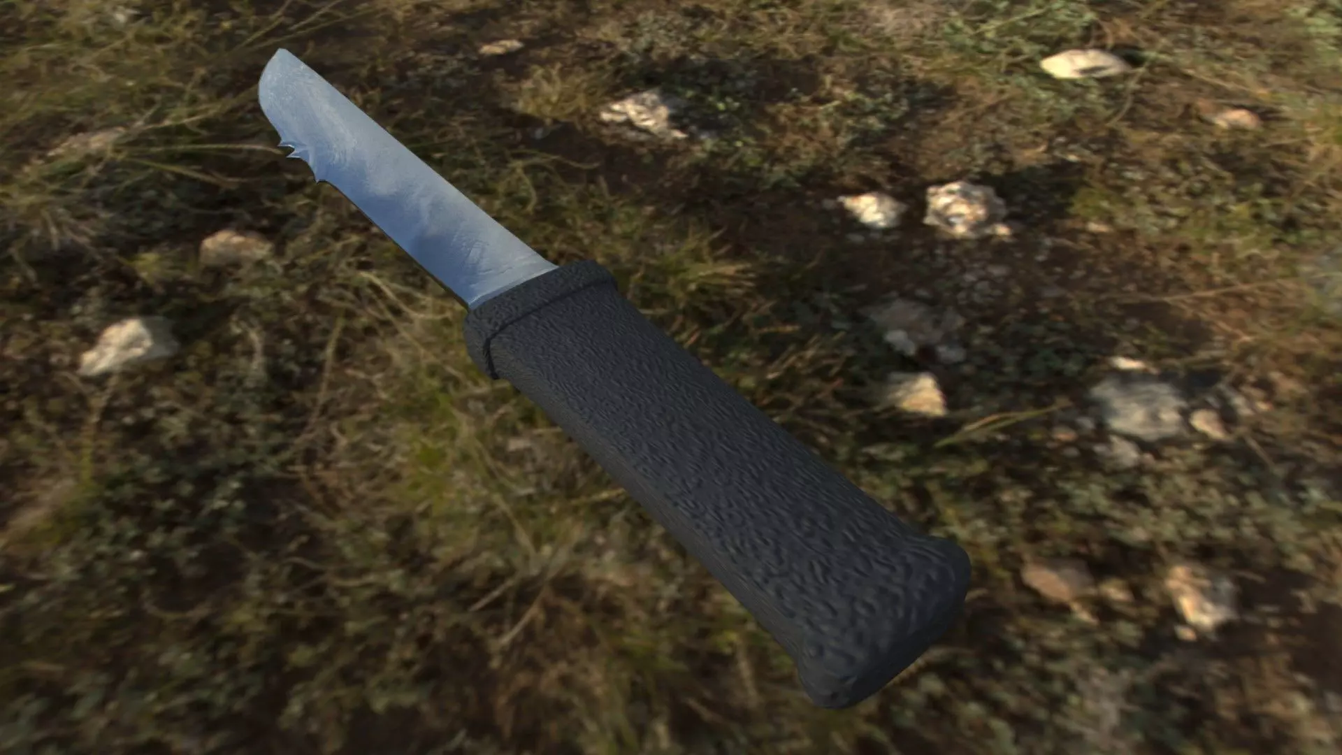 Steak Knife 3D model_0