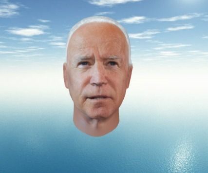 Joe Biden USA election 3d model Joe Biden 3d model Low-poly 3D model_4