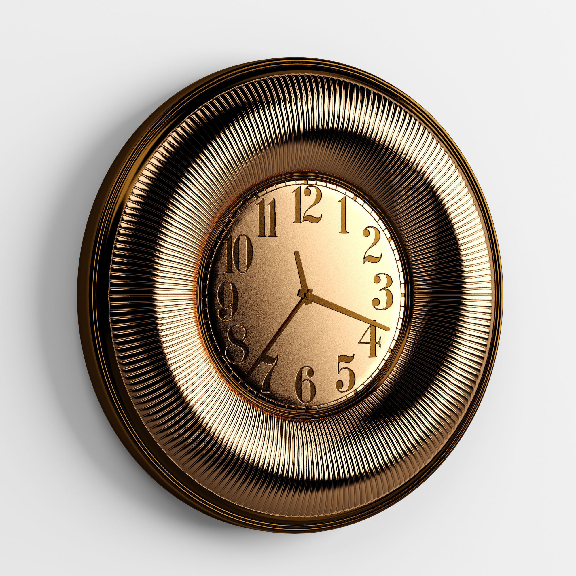 wall clock 1 3D model_1