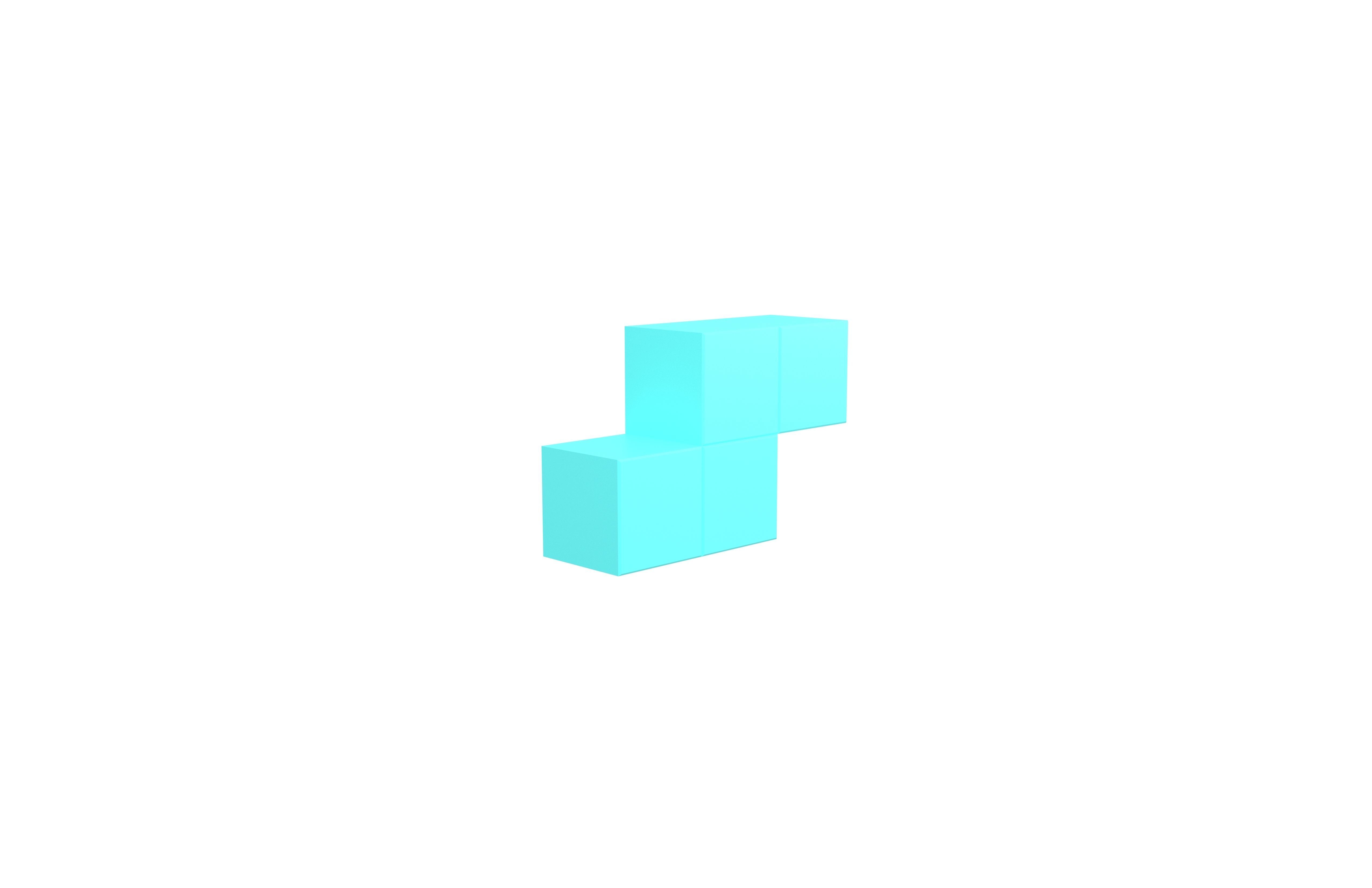 Tetris Block v4 Pack 01 Low-poly 3D model_28