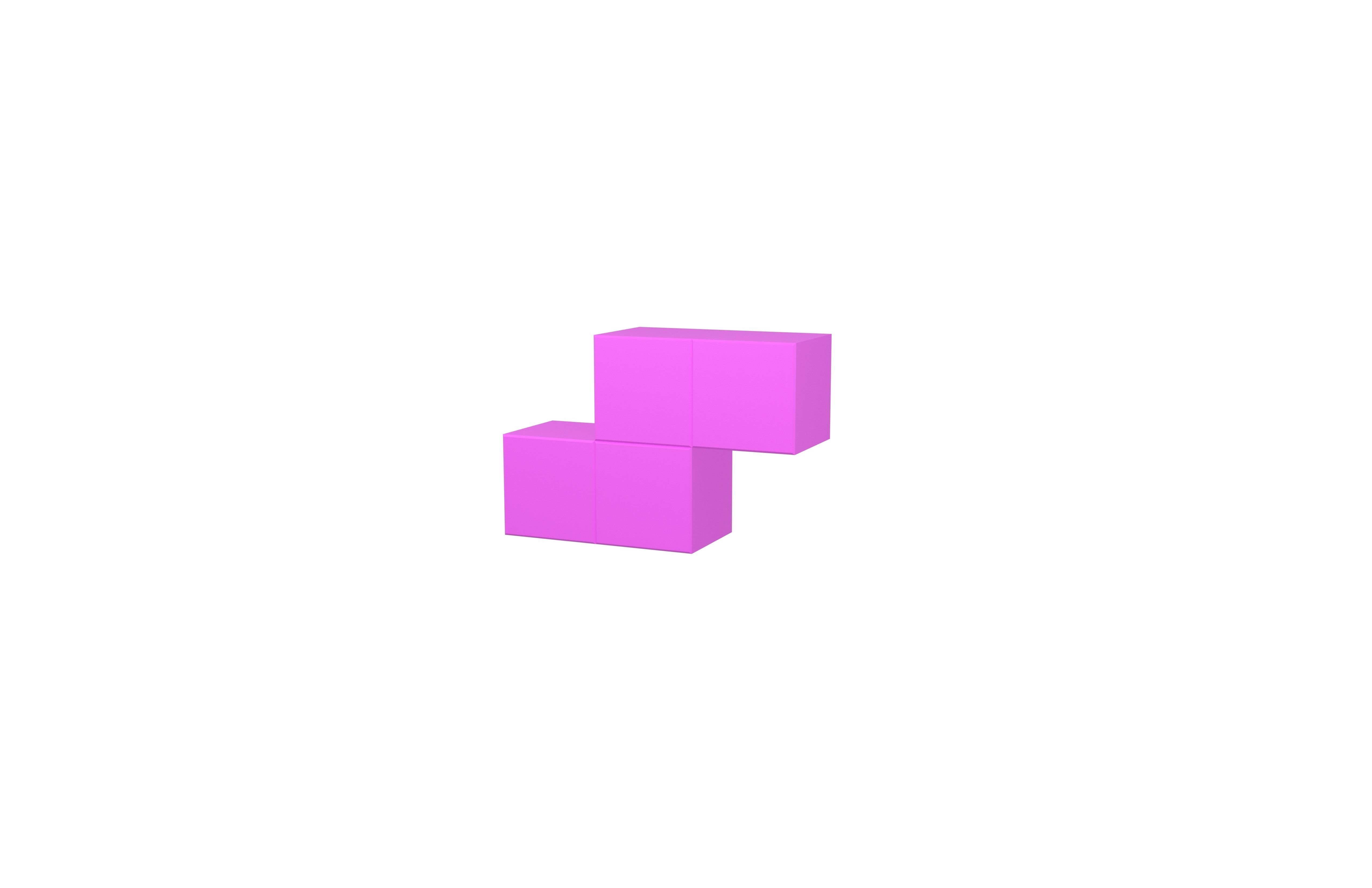 Tetris Block v4 Pack 01 Low-poly 3D model_39