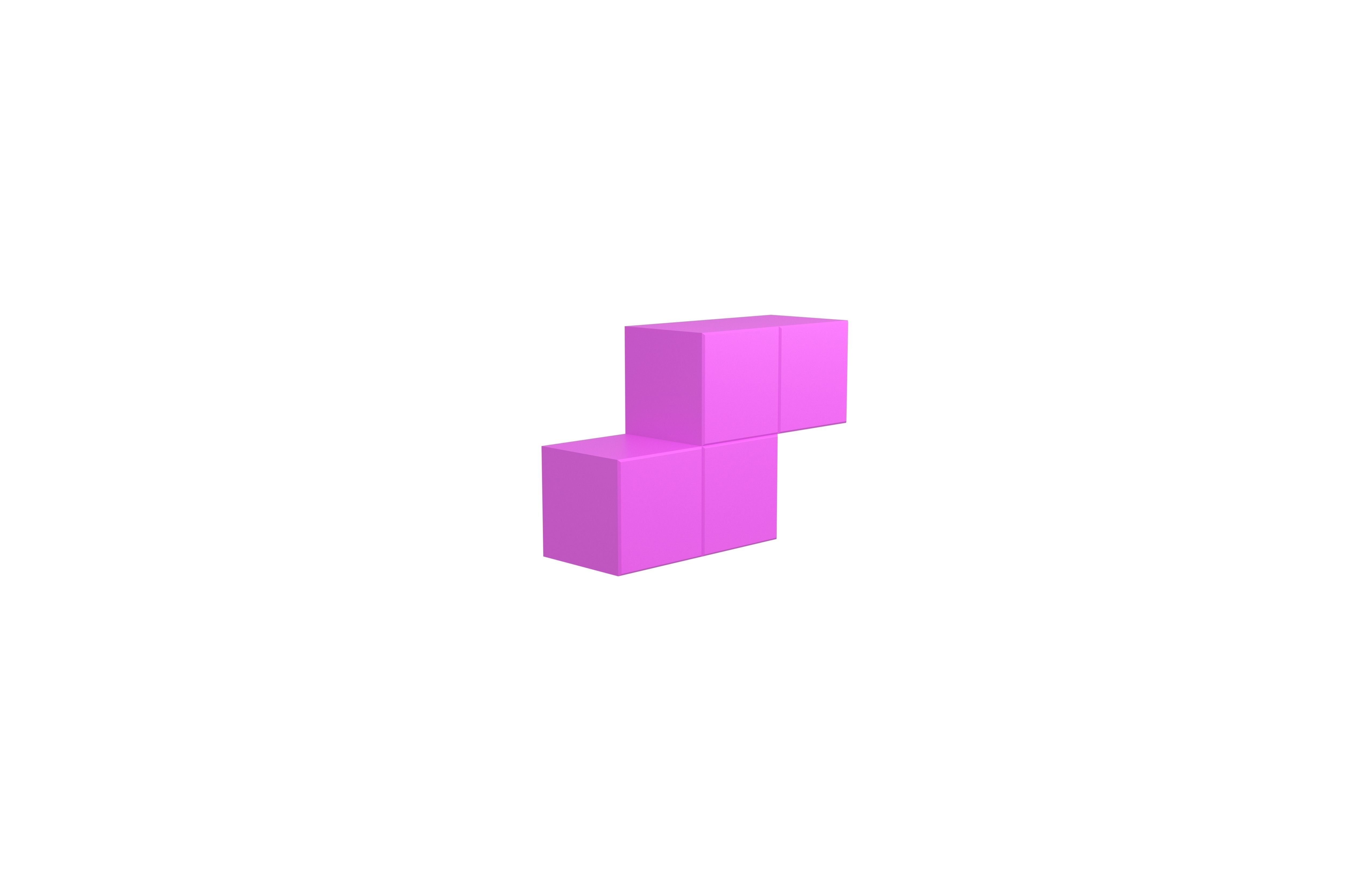 Tetris Block v4 Pack 01 Low-poly 3D model_40