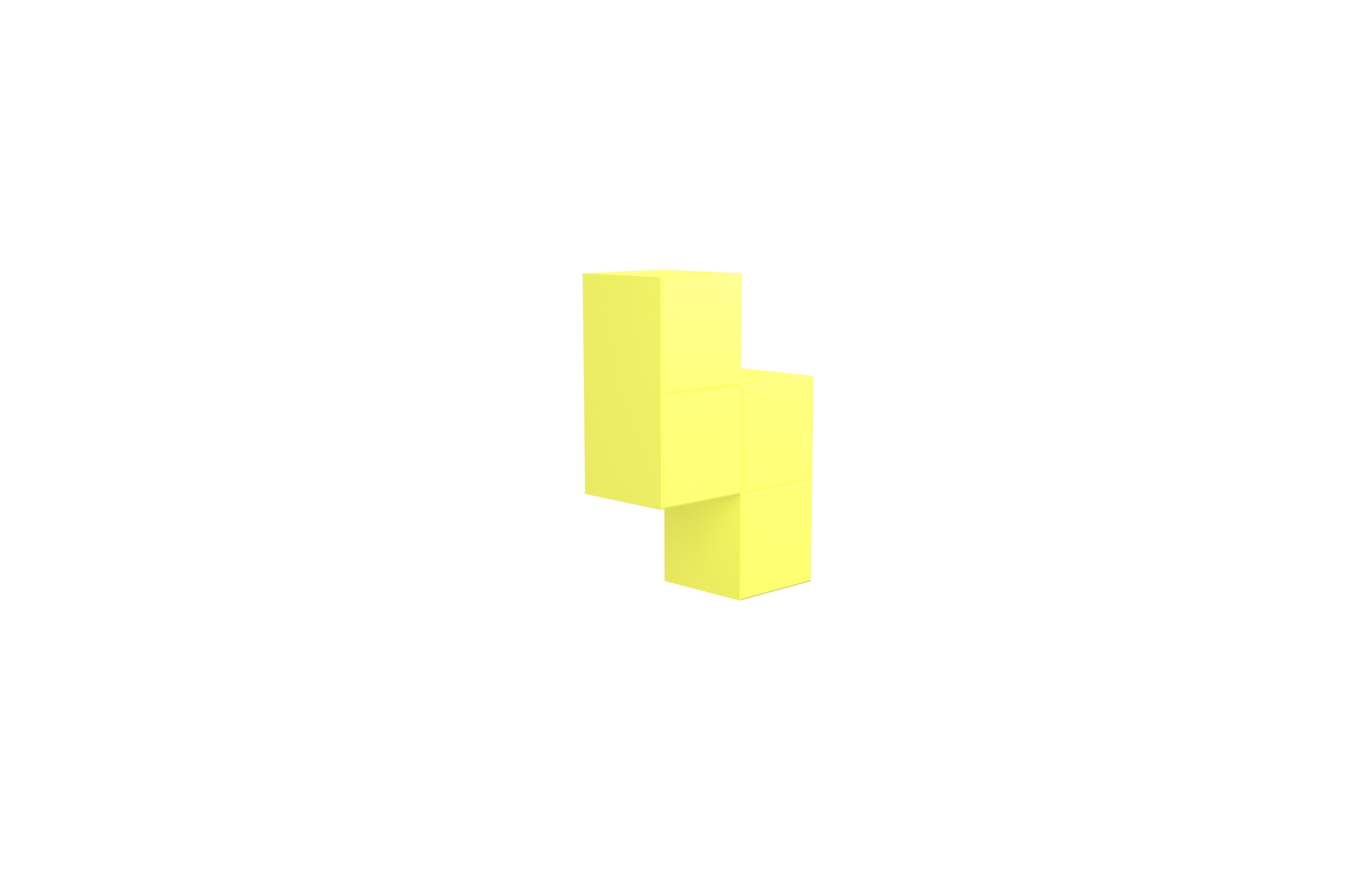 Tetris Block v4 Pack 01 Low-poly 3D model_4