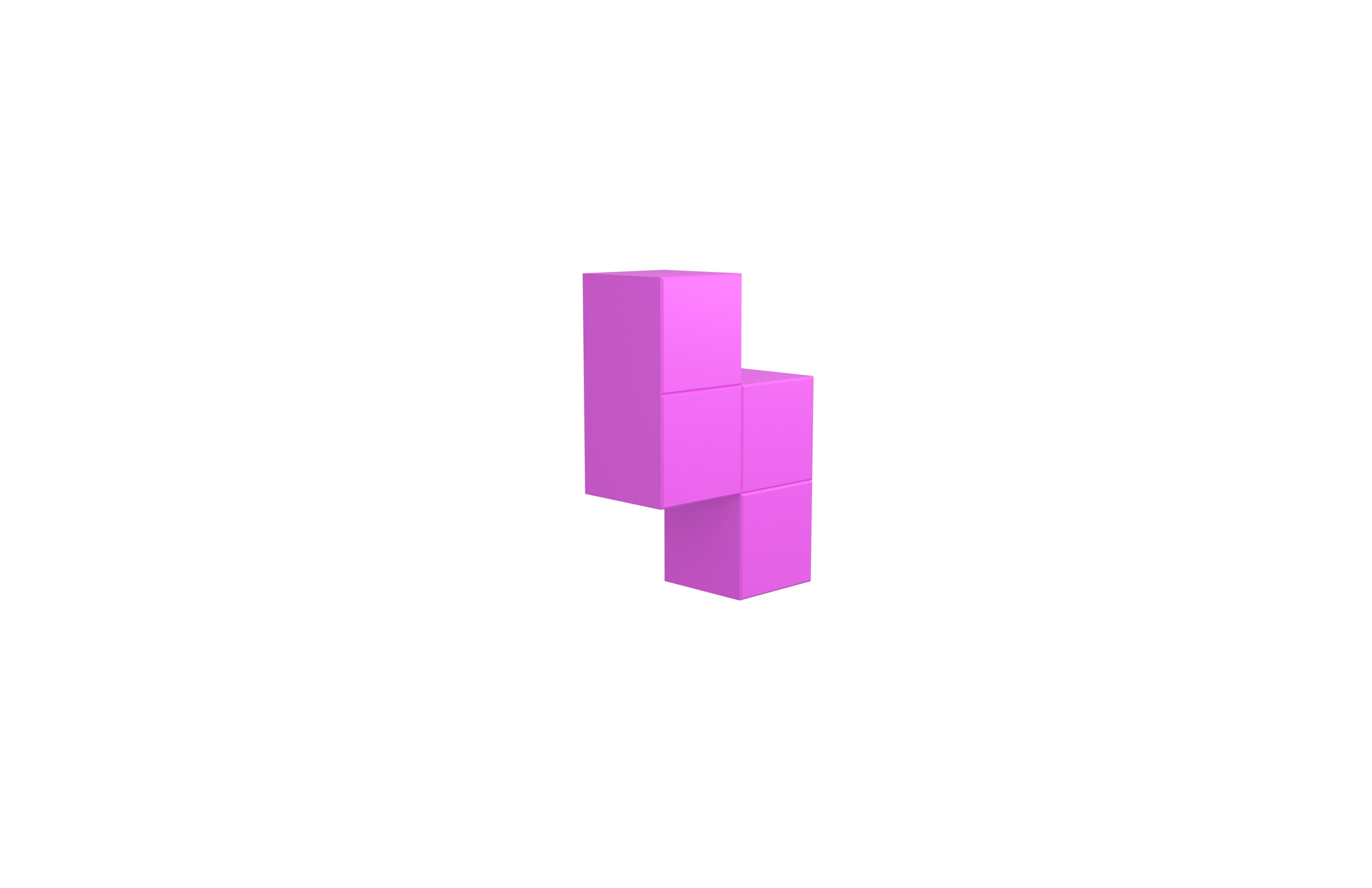 Tetris Block v4 Pack 01 Low-poly 3D model_20