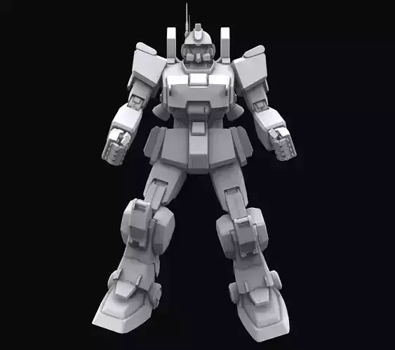 Gundam mobile suit MS RX 79G EZ8 model