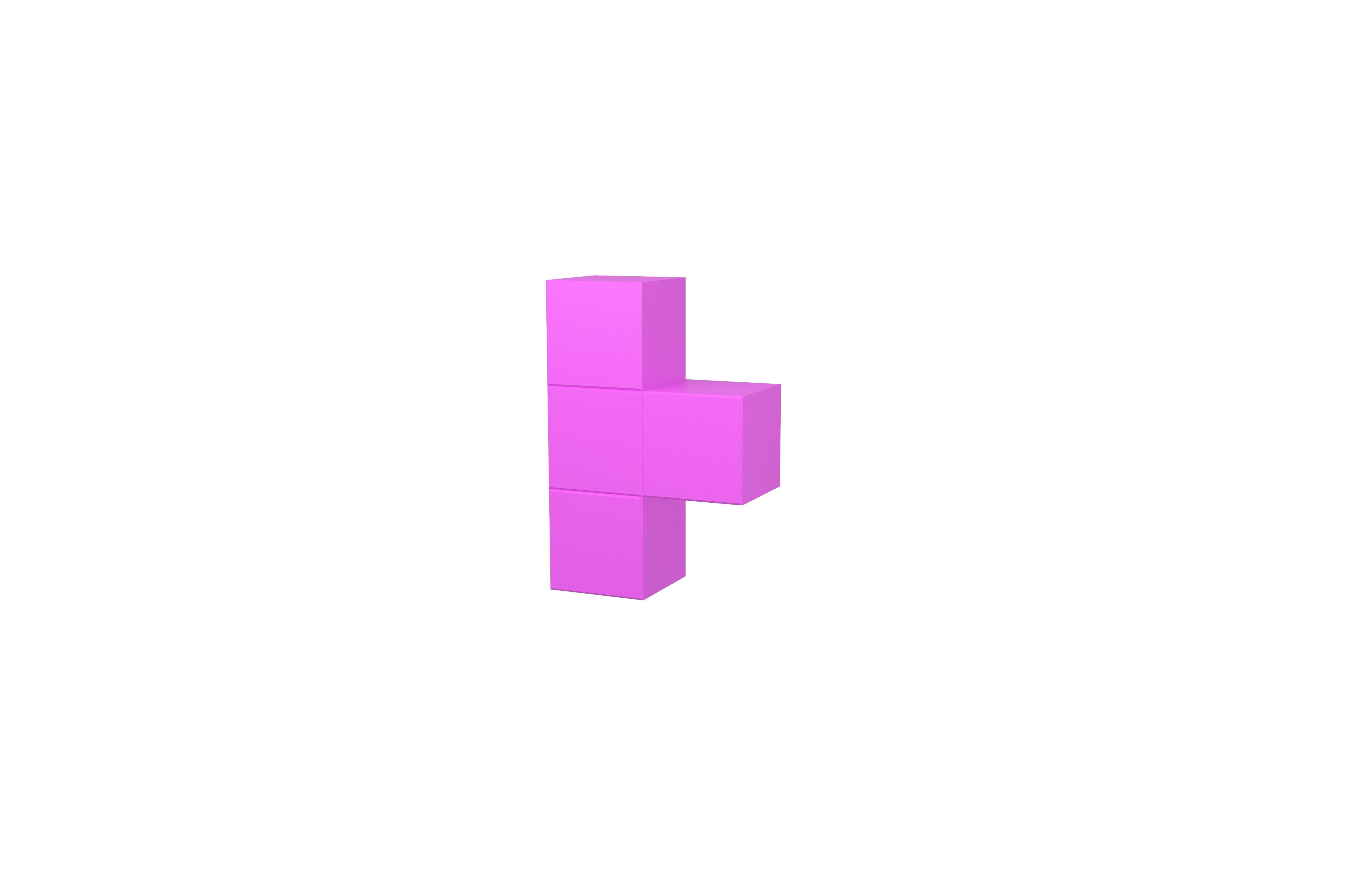 Tetris Block v5 Pack 01 Low-poly 3D model_37