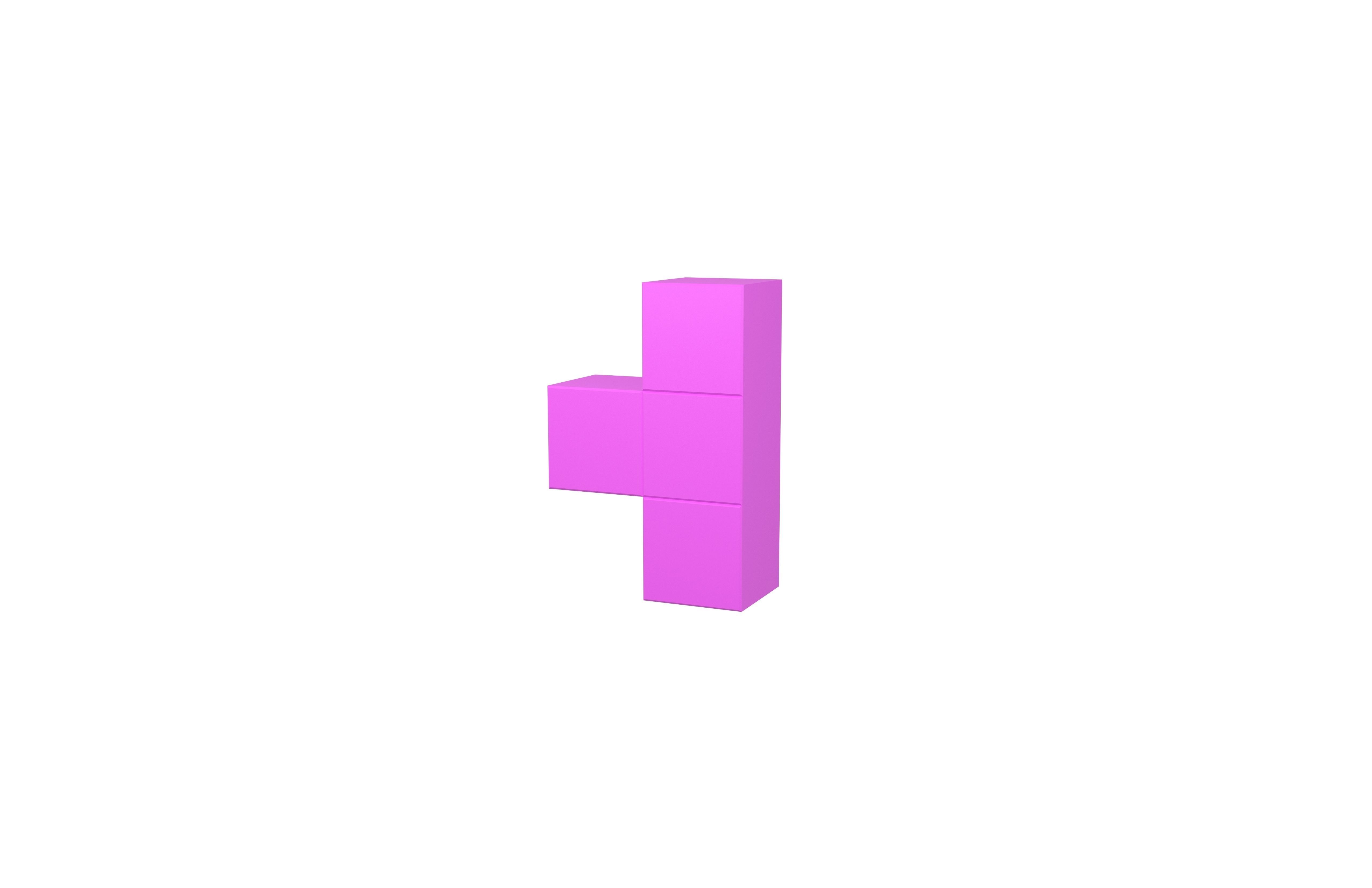 Tetris Block v5 Pack 01 Low-poly 3D model_59