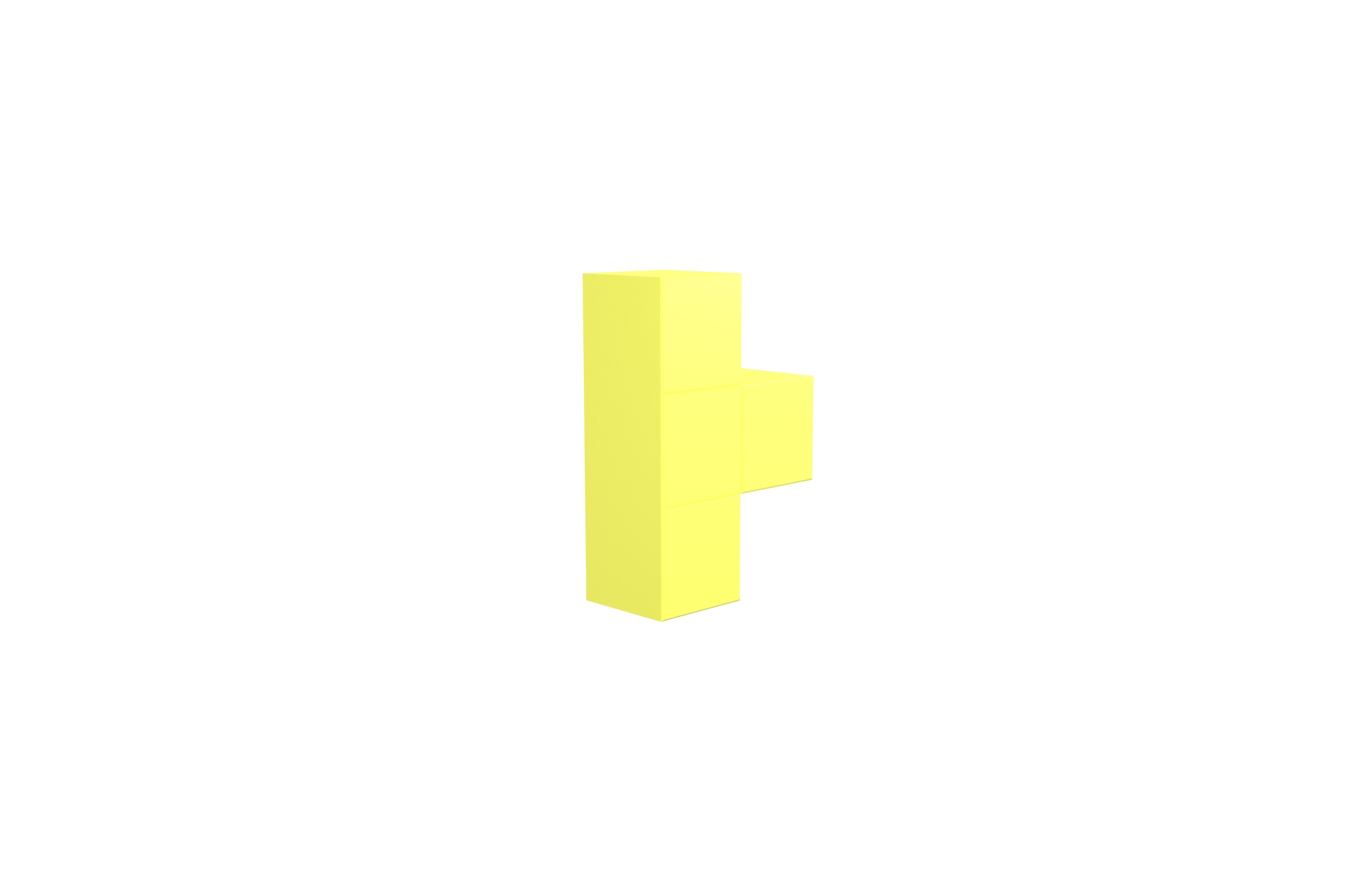 Tetris Block v5 Pack 01 Low-poly 3D model_24