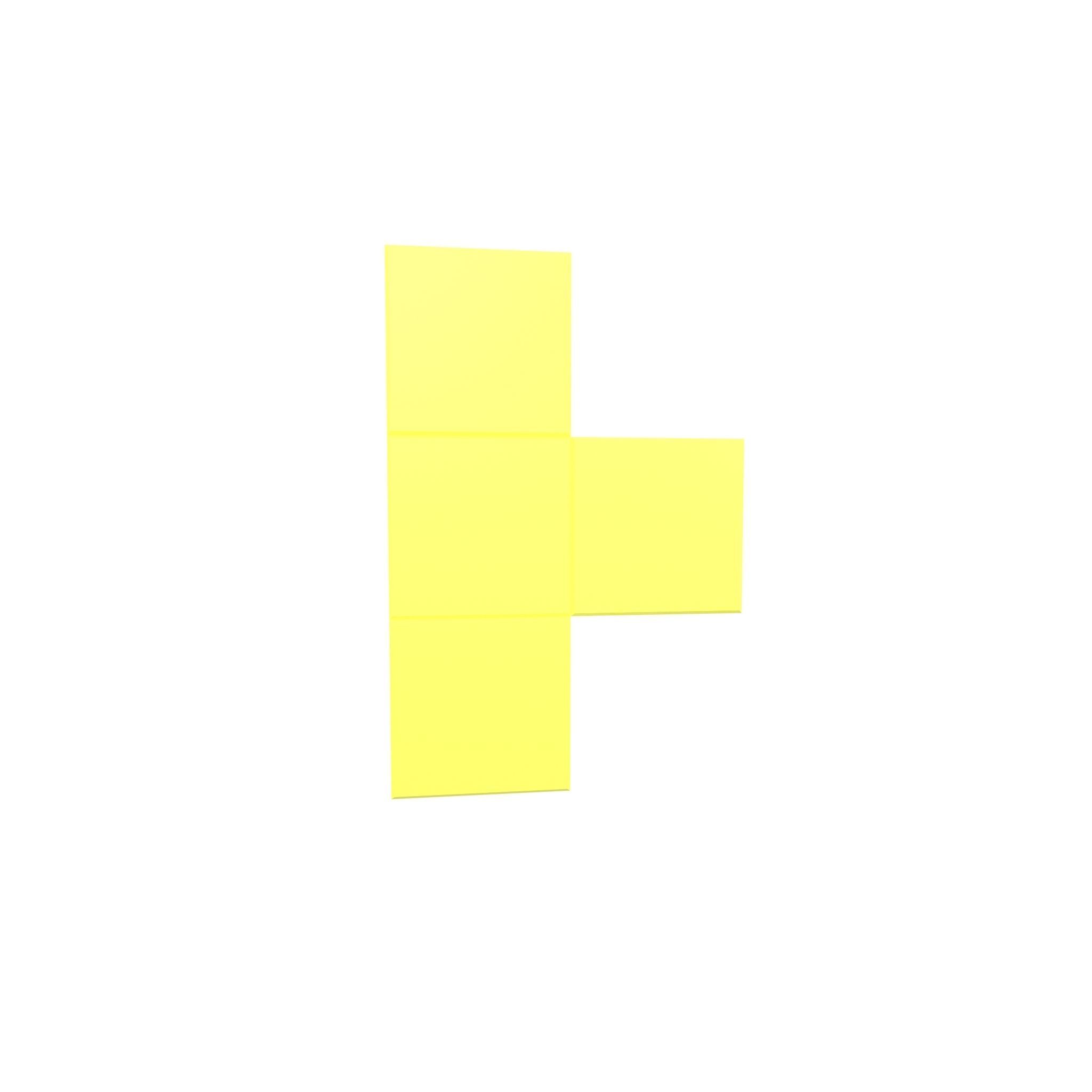 Tetris Block v5 Pack 01 Low-poly 3D model_21