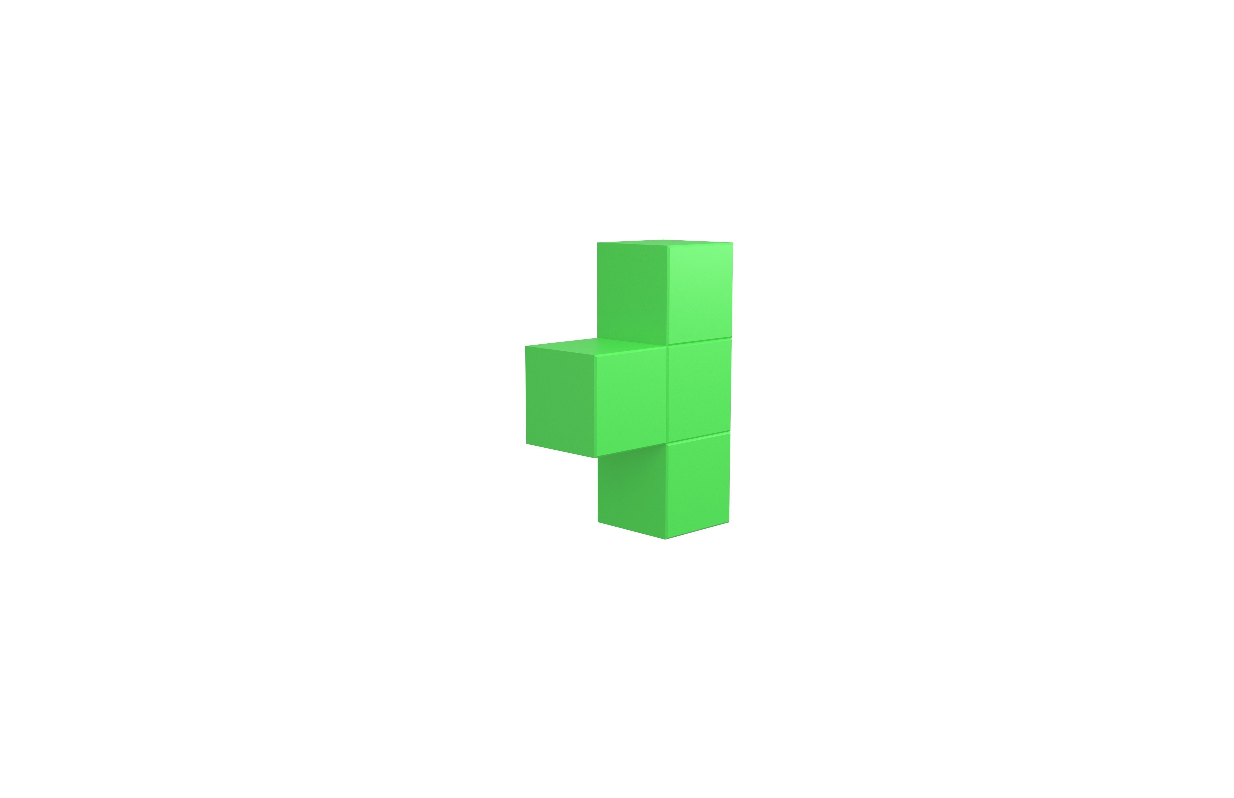 Tetris Block v5 Pack 01 Low-poly 3D model_56