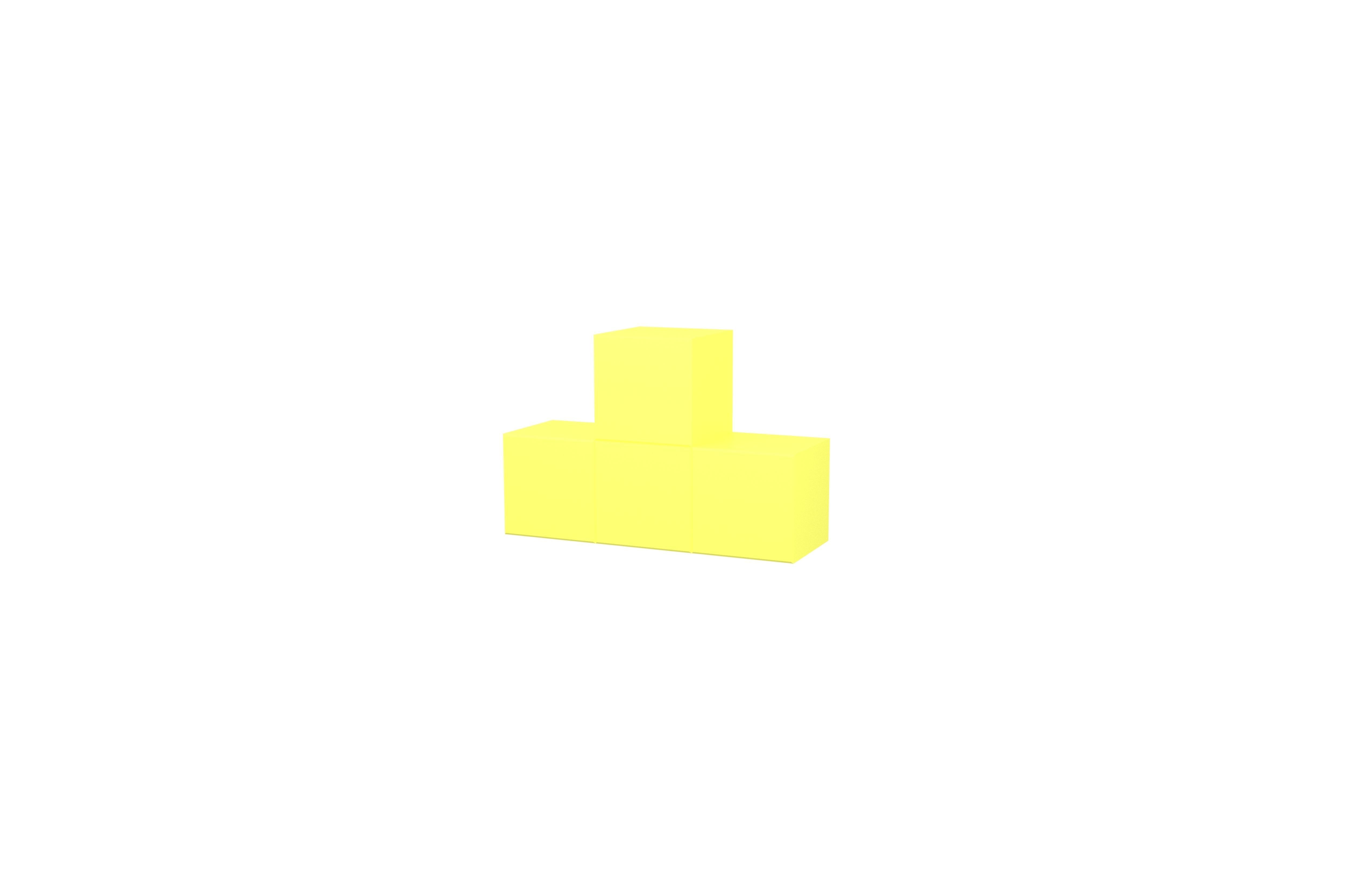 Tetris Block v5 Pack 01 Low-poly 3D model_62