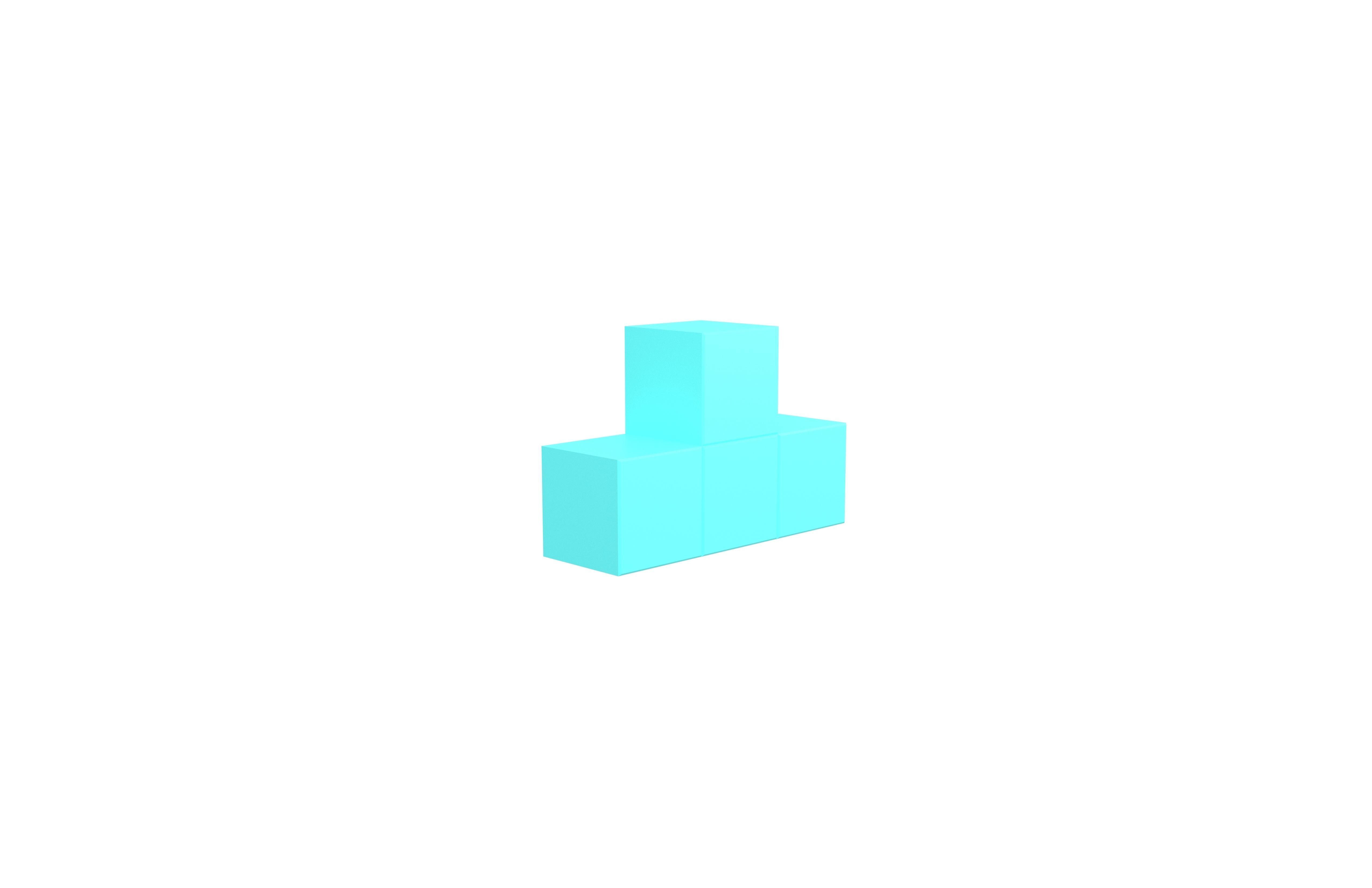 Tetris Block v5 Pack 01 Low-poly 3D model_67