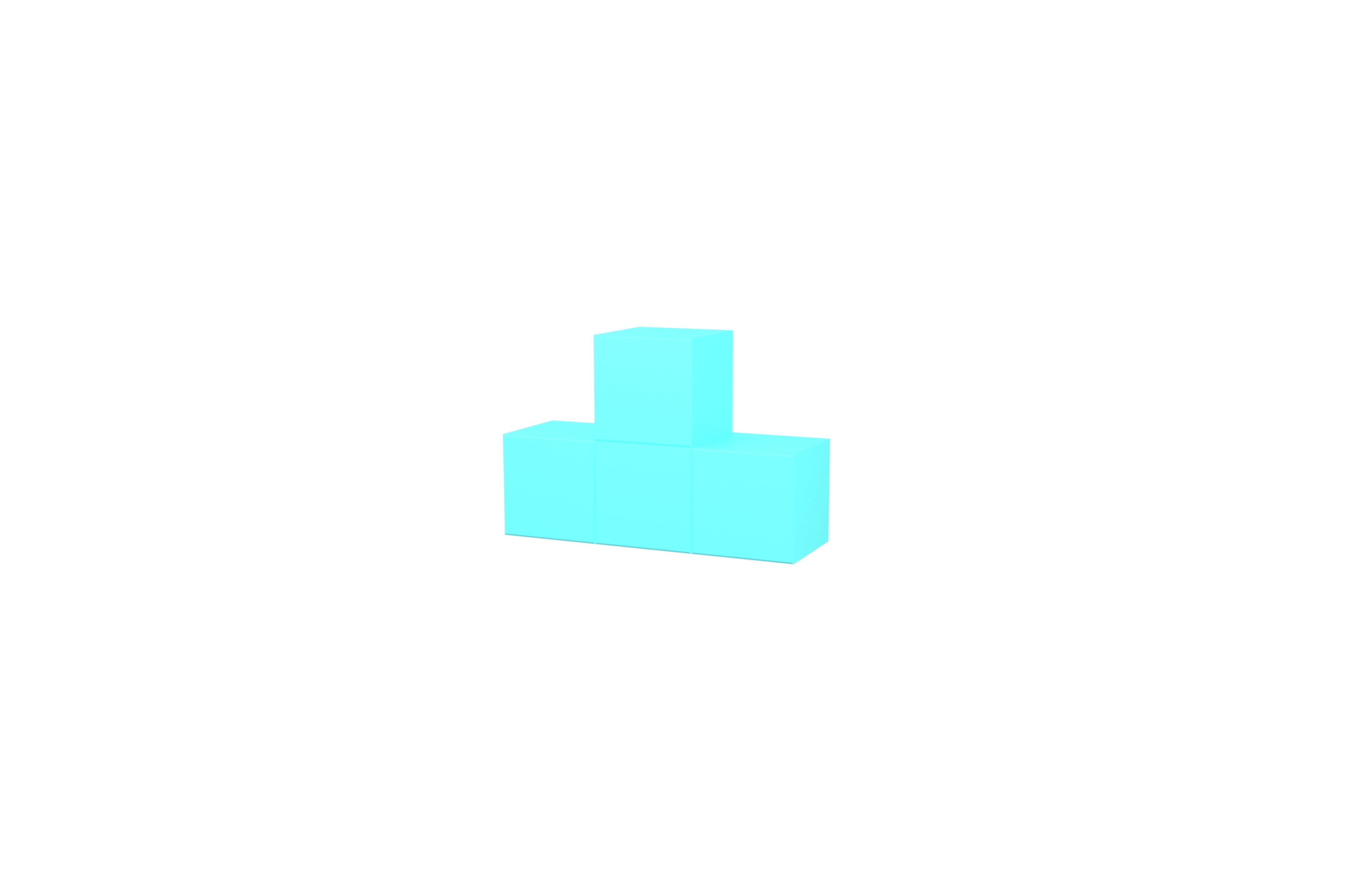 Tetris Block v5 Pack 01 Low-poly 3D model_66